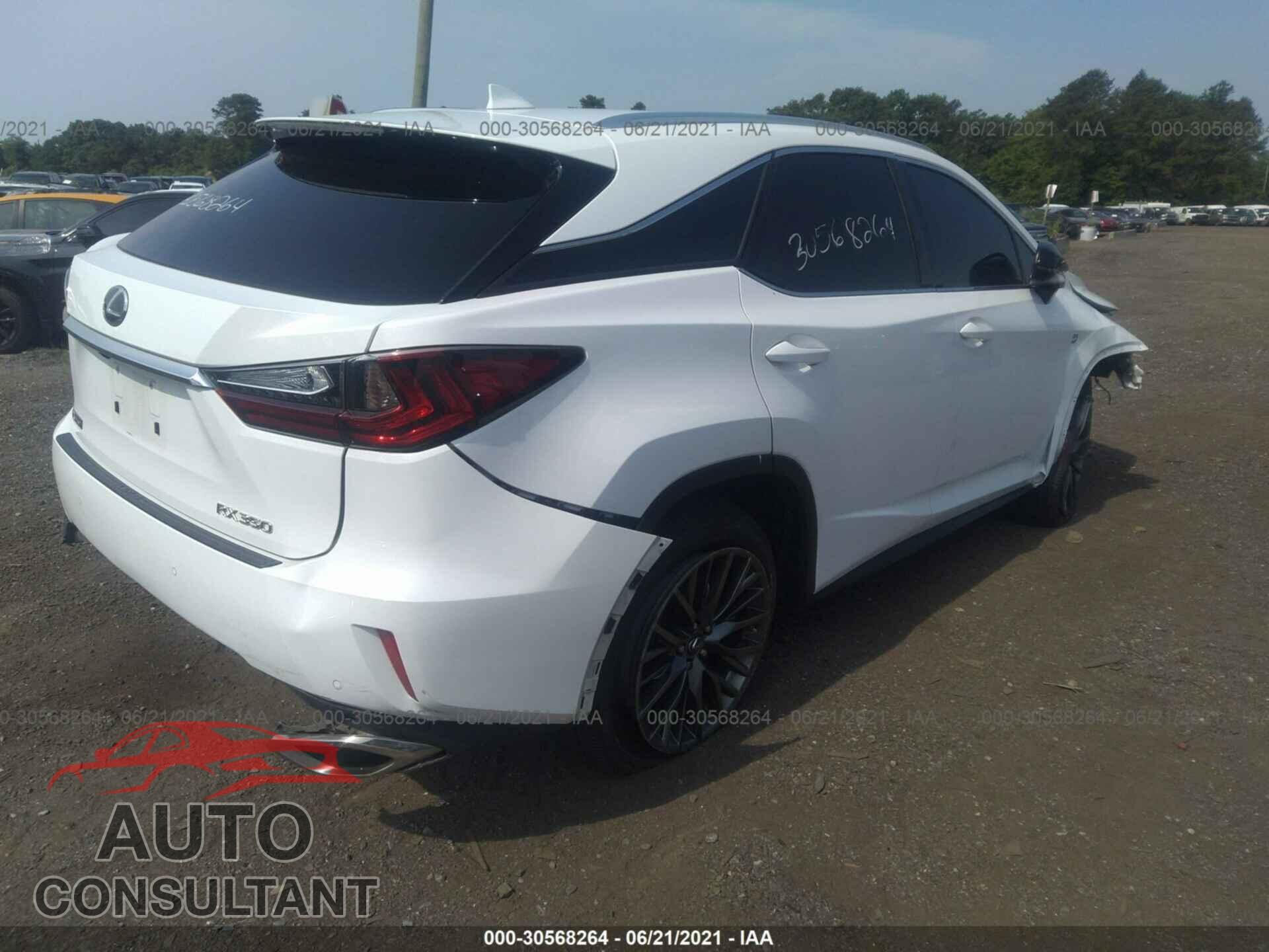 LEXUS RX 2019 - 2T2BZMCA7KC202025