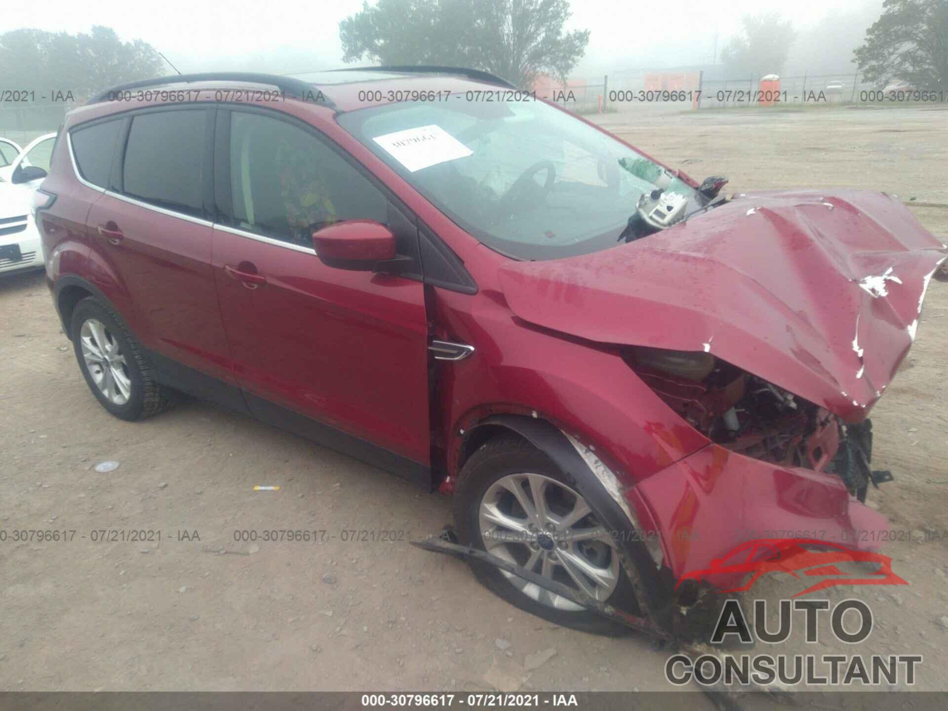FORD ESCAPE 2018 - 1FMCU0G91JUB62456
