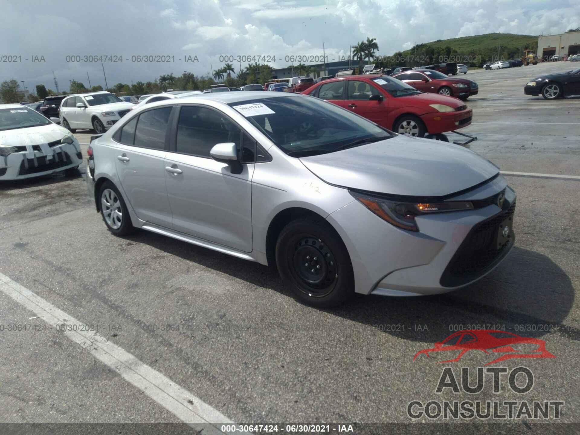 TOYOTA COROLLA 2021 - 5YFEPMAE8MP153787