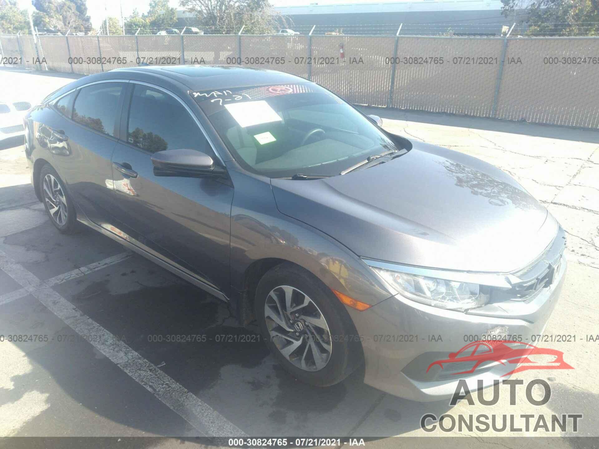 HONDA CIVIC SEDAN 2017 - 19XFC2F74HE211299