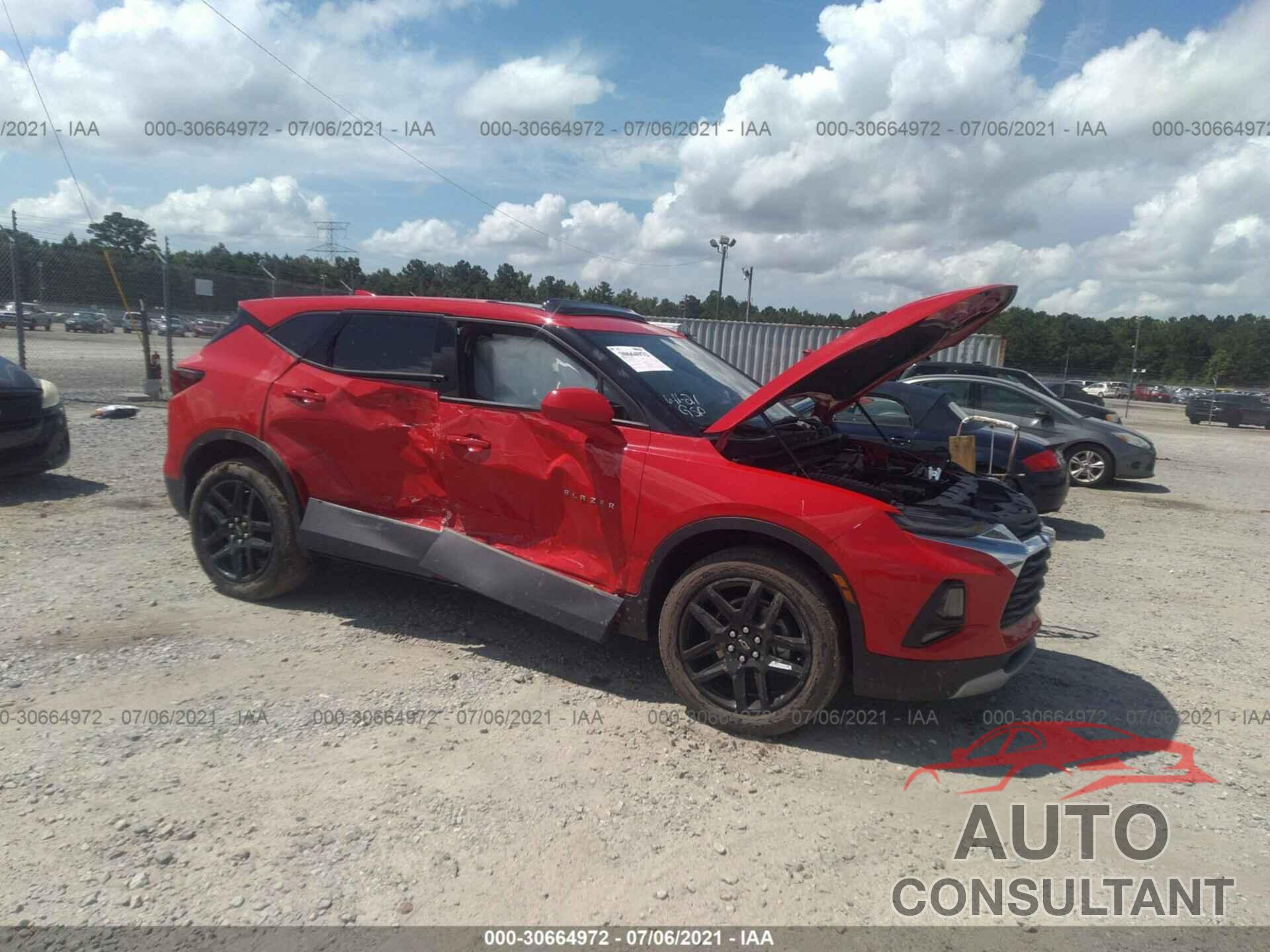 CHEVROLET BLAZER 2020 - 3GNKBBRA8LS699649