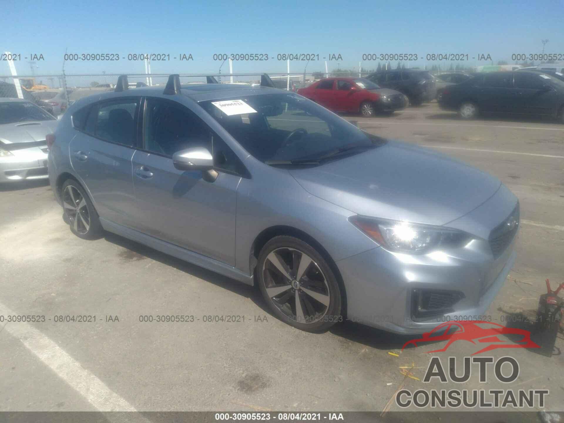 SUBARU IMPREZA 2017 - 4S3GTAM62H3719366