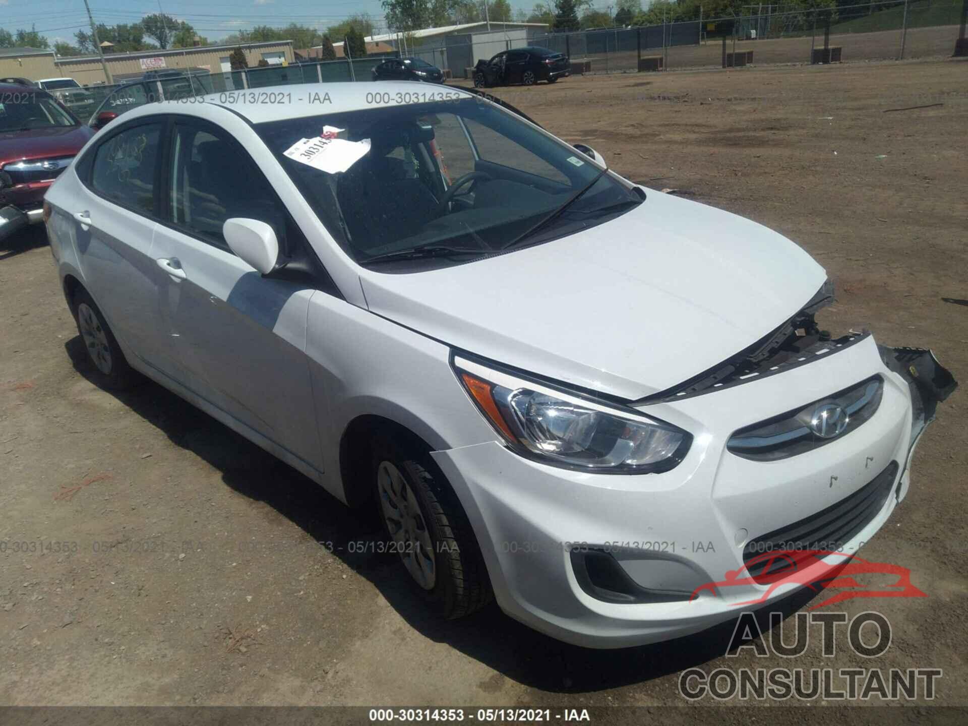 HYUNDAI ACCENT 2017 - KMHCT4AEXHU390644