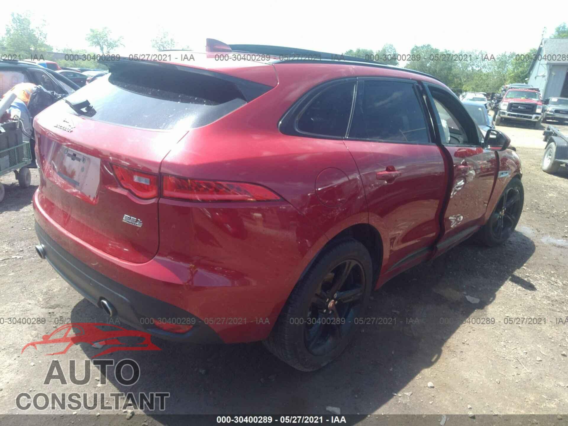 JAGUAR F-PACE 2017 - SADCL2BV1HA880595