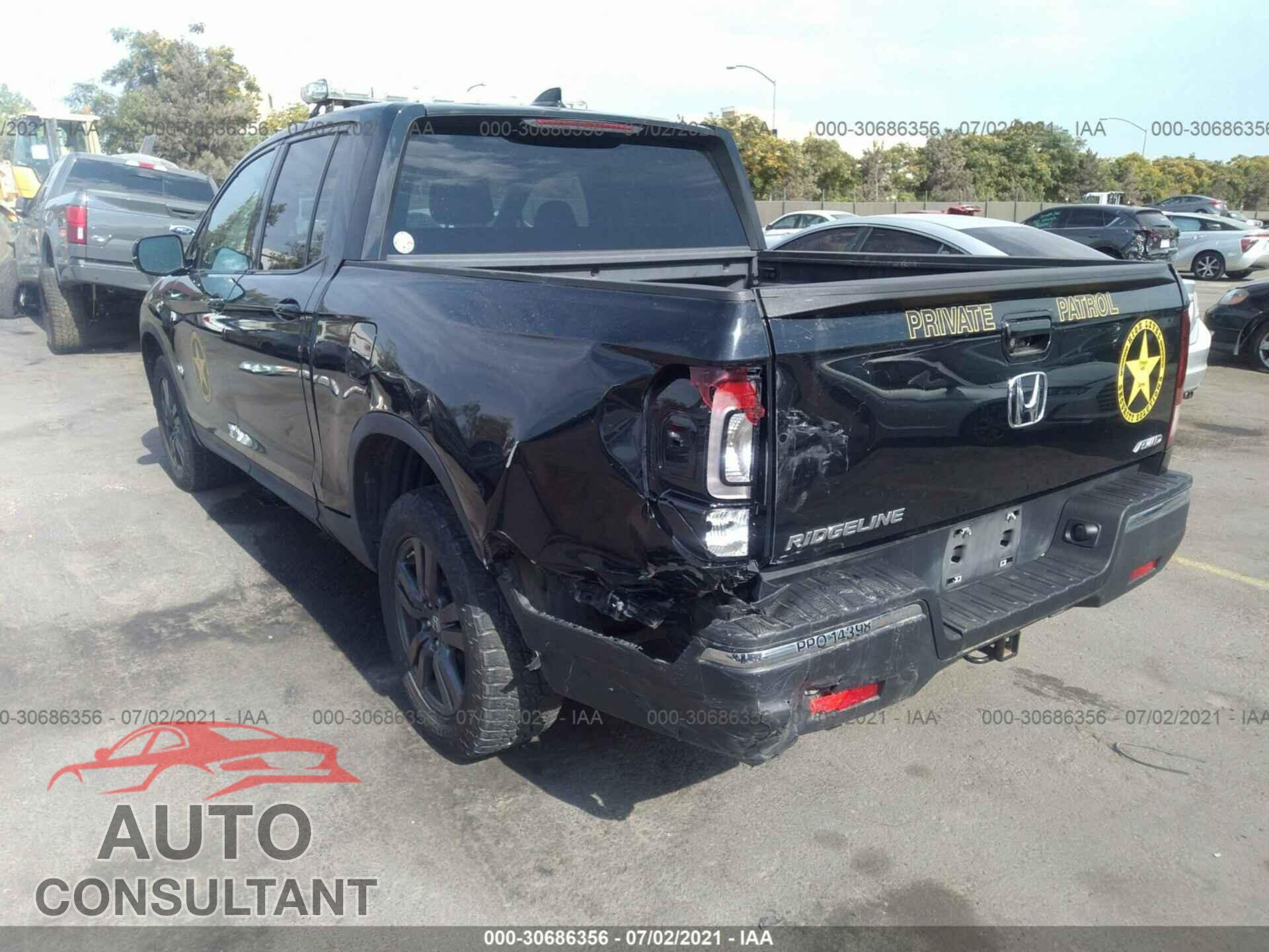 HONDA RIDGELINE 2017 - 5FPYK3F13HB021931