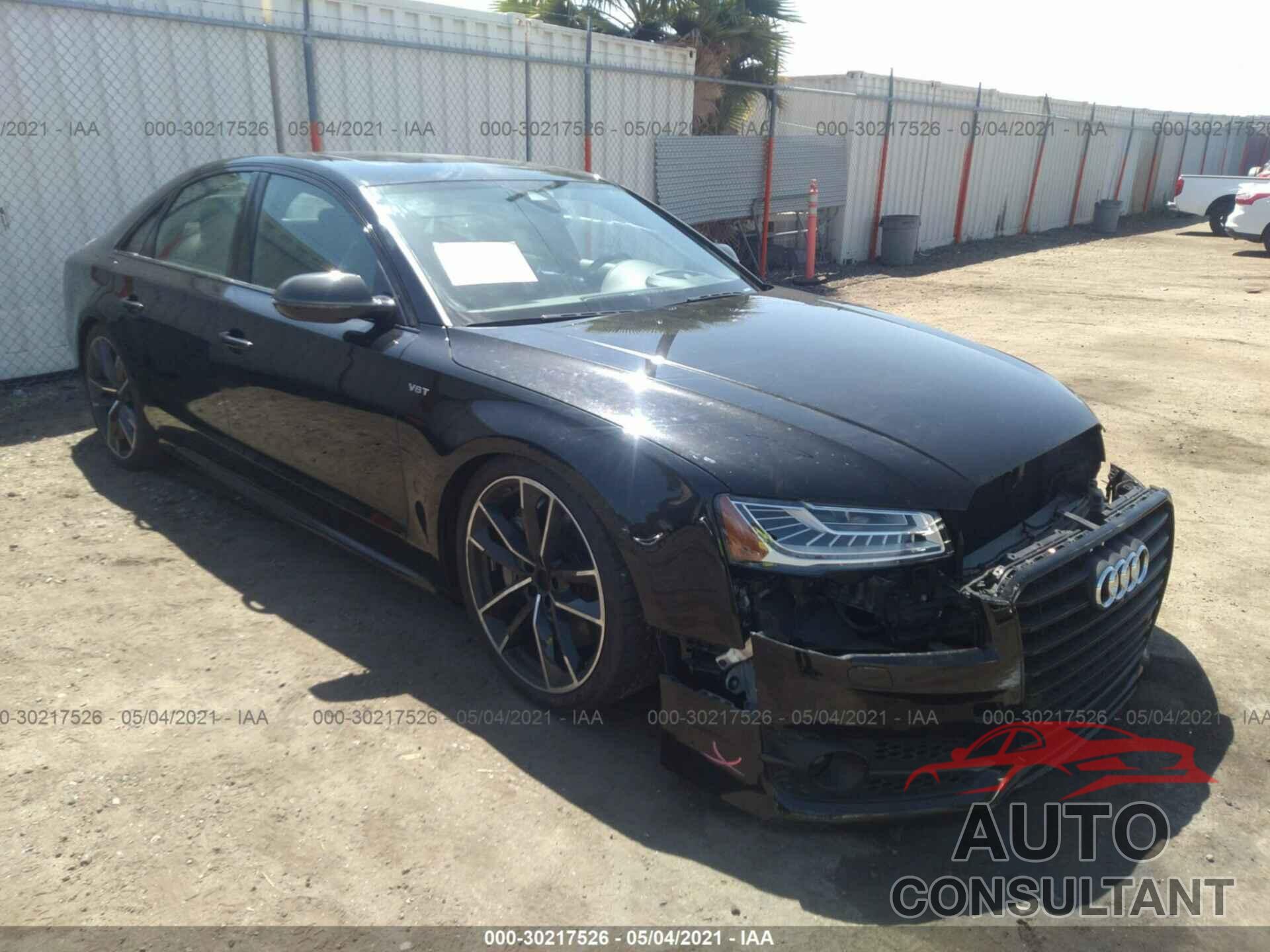 AUDI S8 PLUS 2017 - WUAJ5AFD7HN901146
