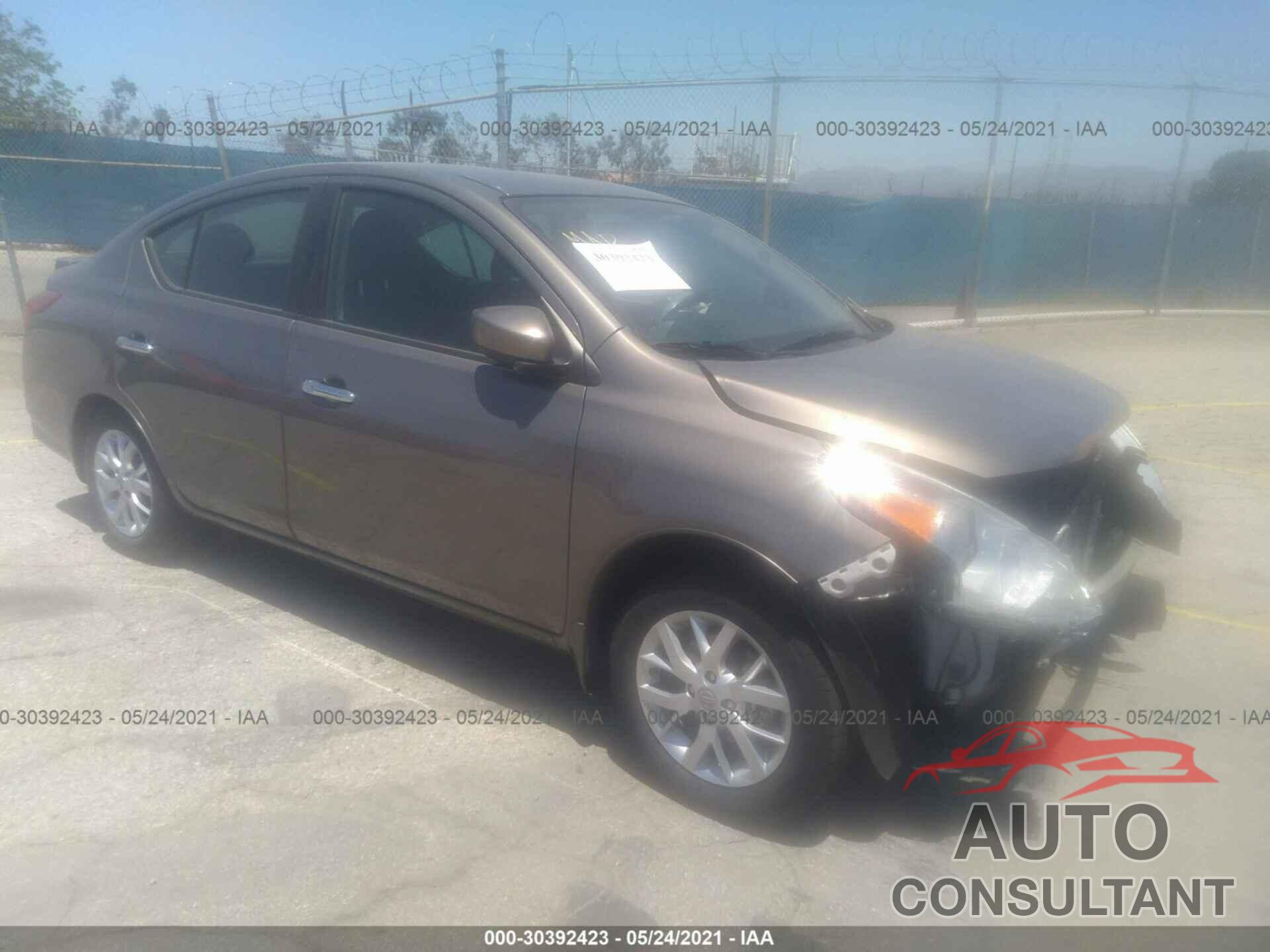 NISSAN VERSA 2016 - 3N1CN7AP3GL817983