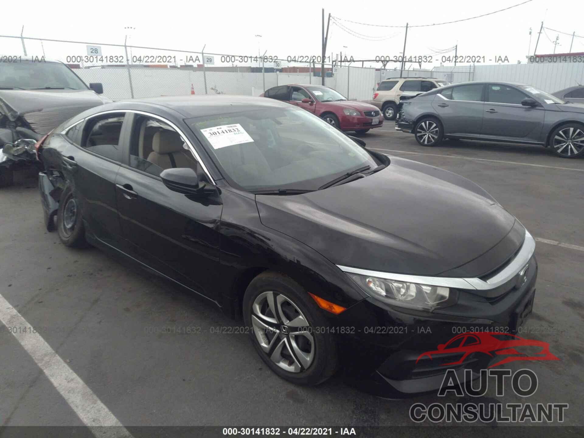 HONDA CIVIC SEDAN 2018 - 2HGFC2F51JH595536