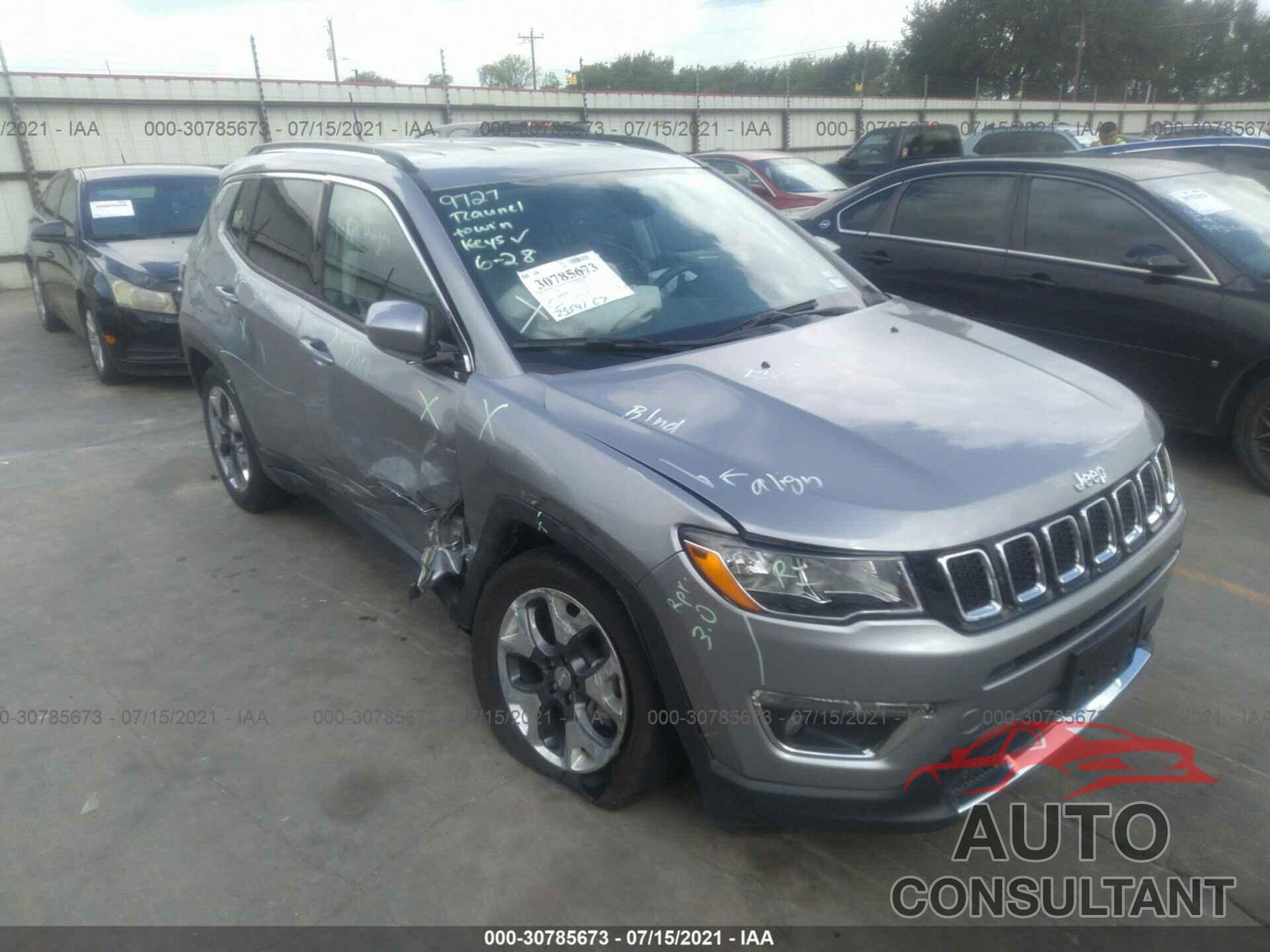 JEEP COMPASS 2020 - 3C4NJCCB0LT187460