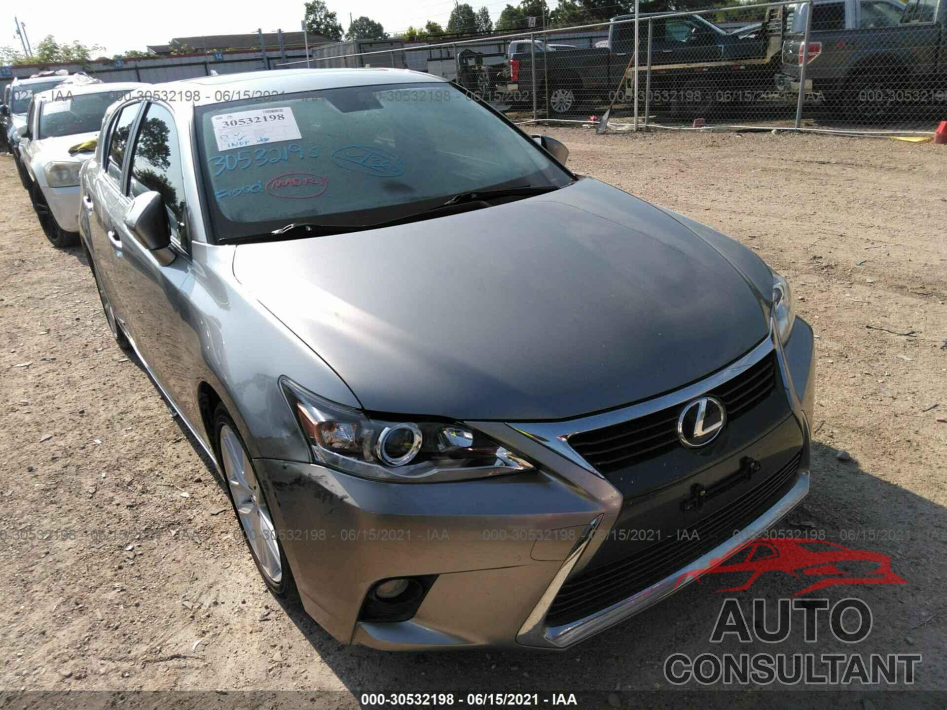 LEXUS CT 2017 - JTHKD5BH1H2295119