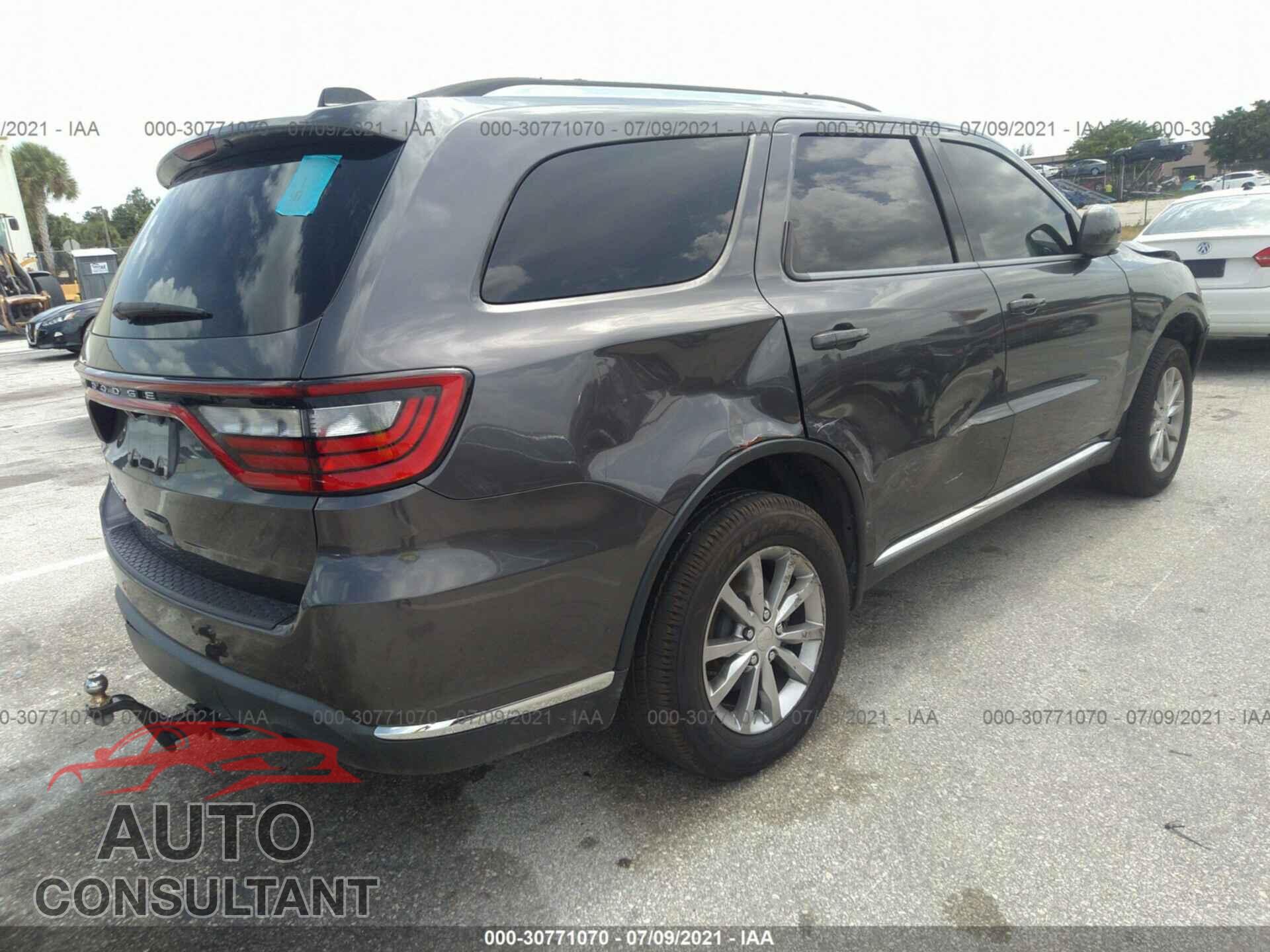 DODGE DURANGO 2017 - 1C4RDHAG6HC814234