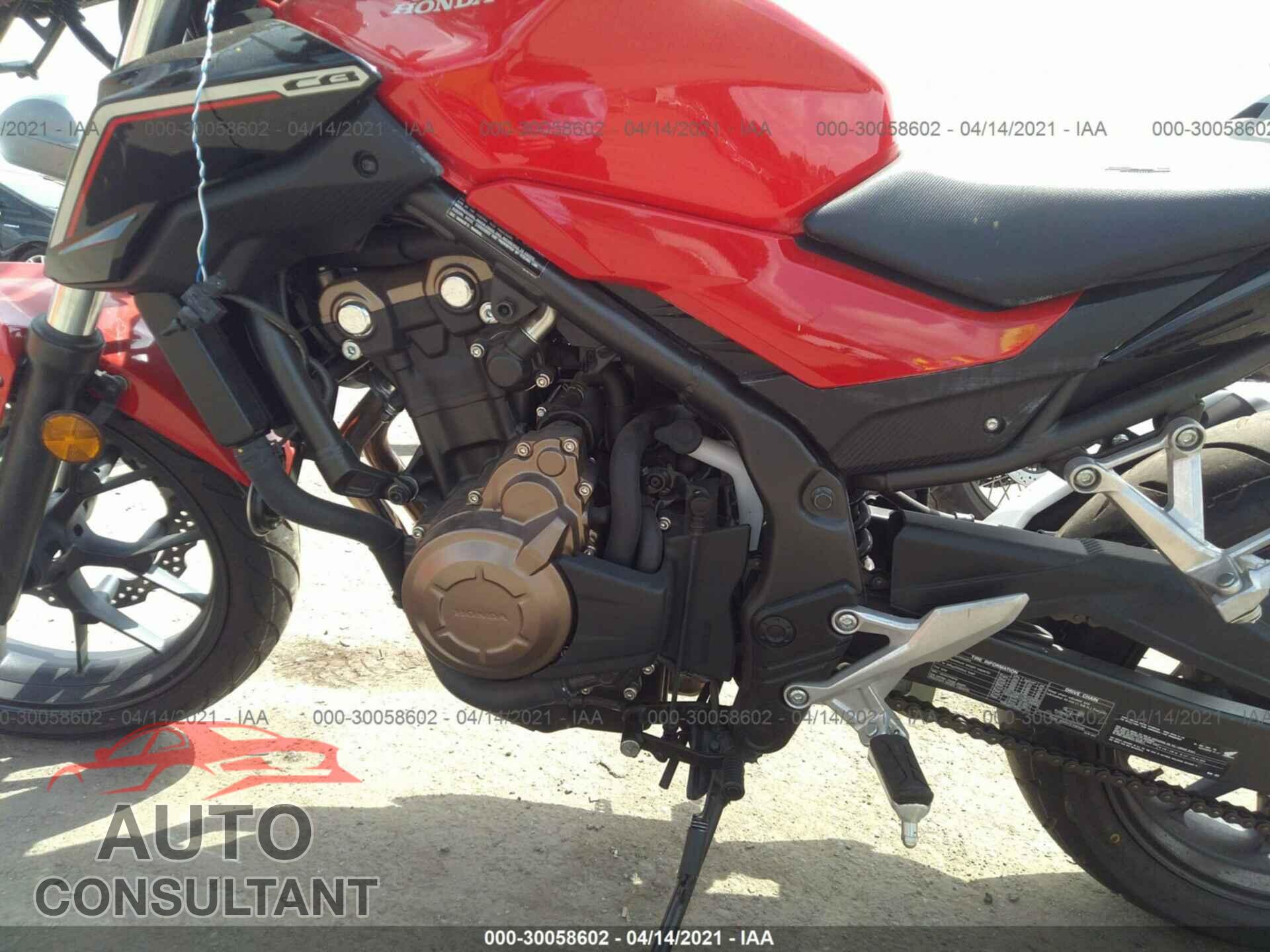 HONDA CB500 2017 - MLHPC4514H5400055