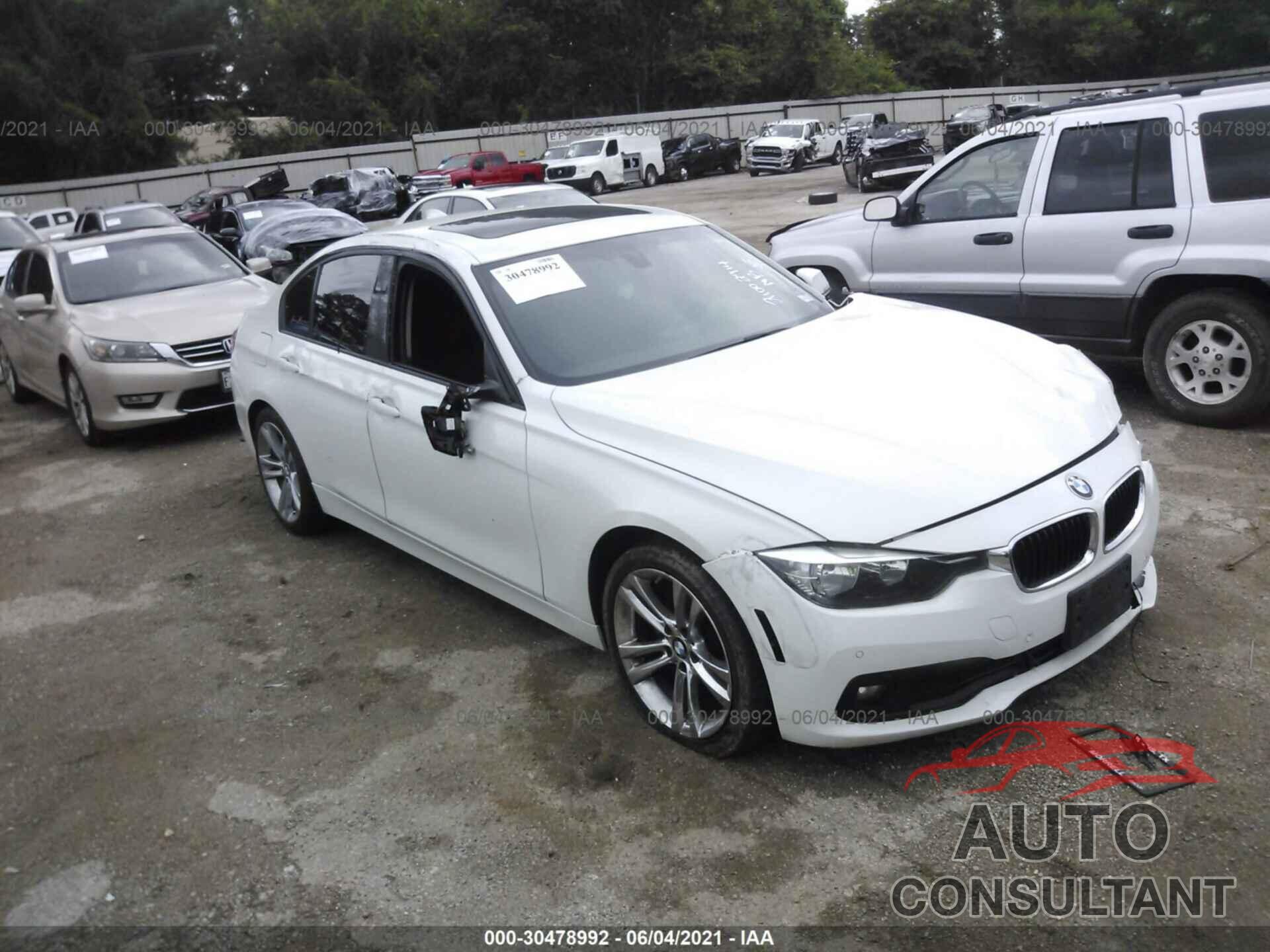BMW 3 SERIES 2016 - WBA8E5G58GNT93968
