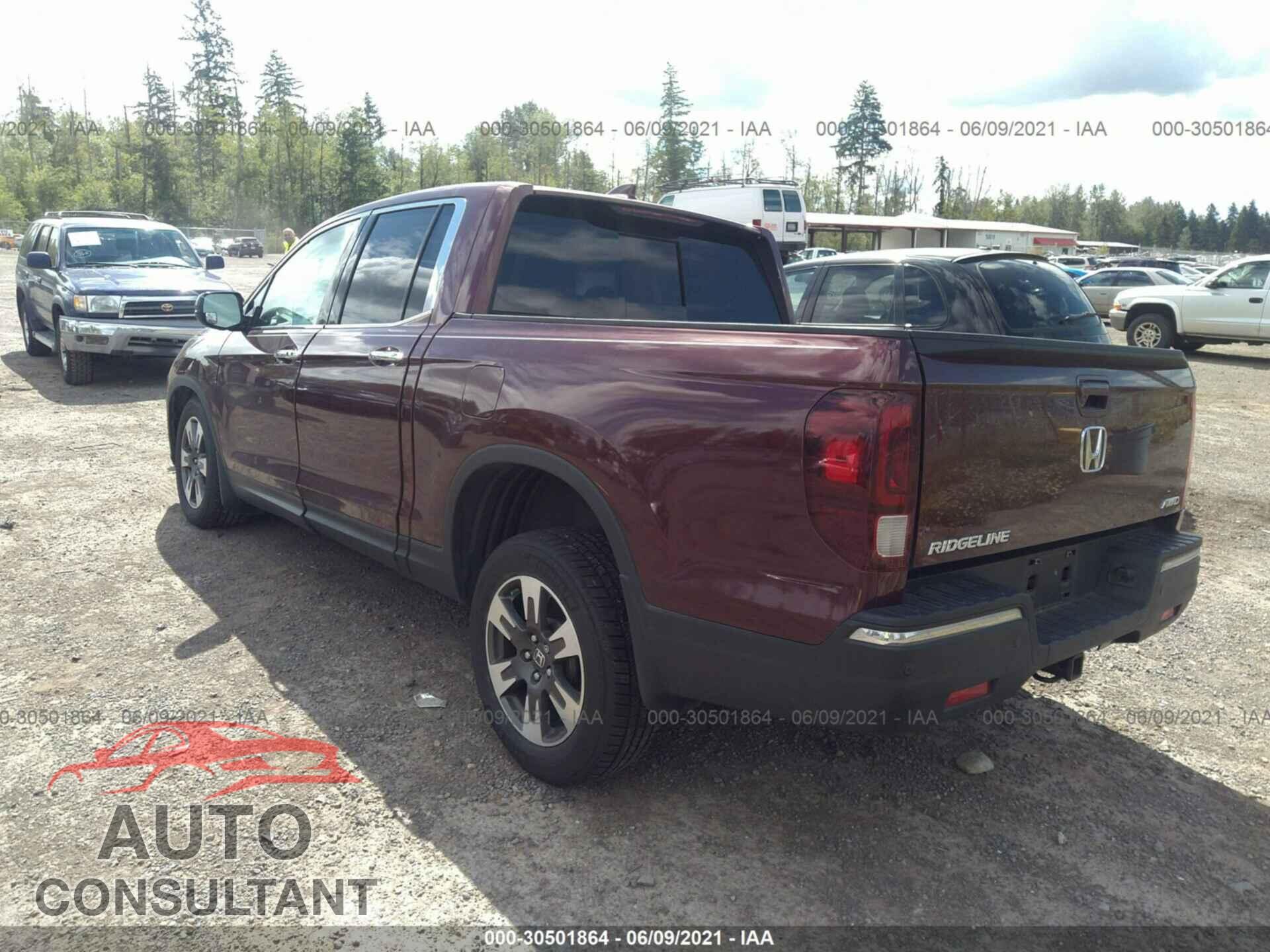 HONDA RIDGELINE 2017 - 5FPYK3F77HB003310
