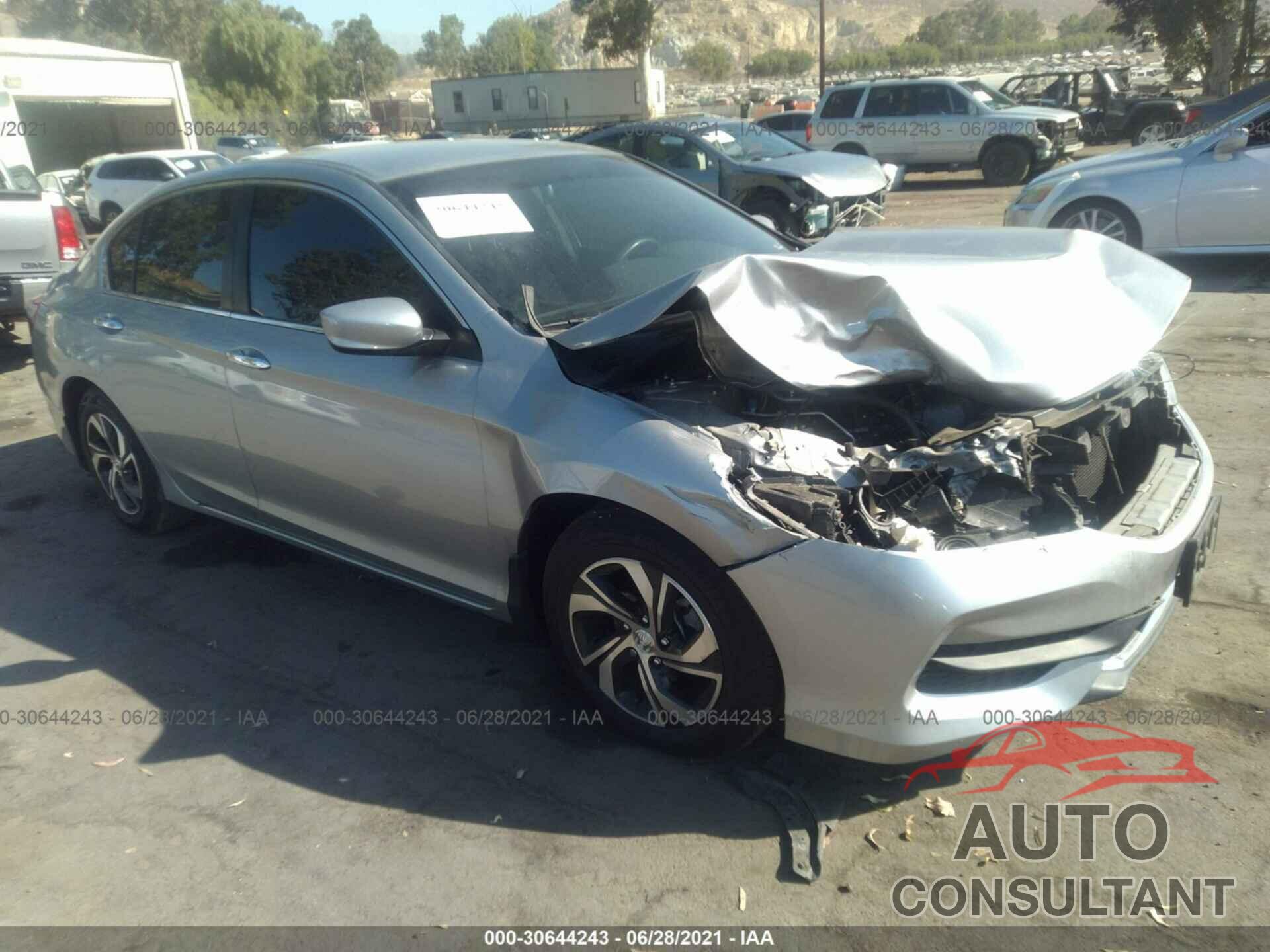 HONDA ACCORD SEDAN 2016 - 1HGCR2F31GA109119