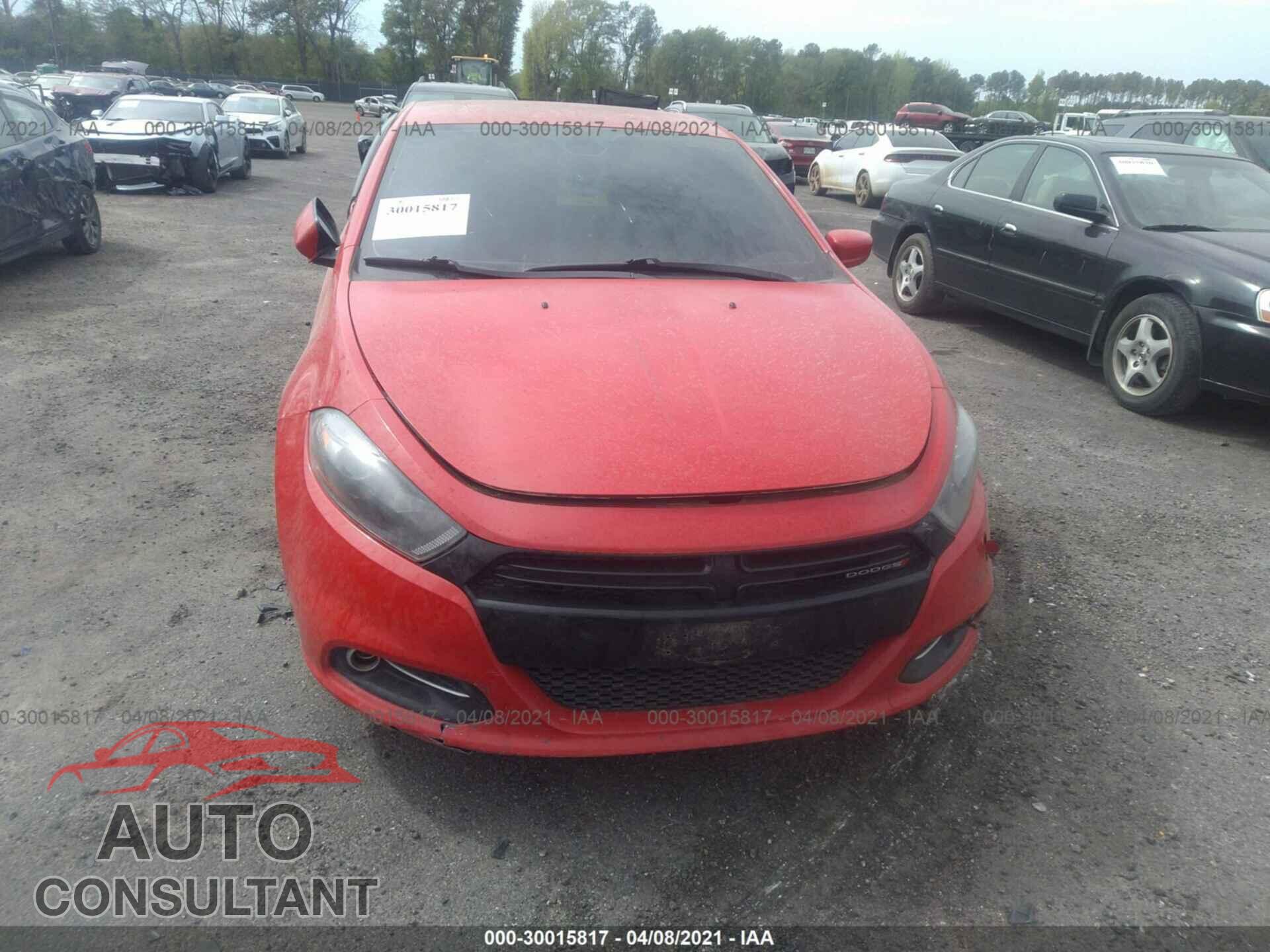 DODGE DART 2016 - 1C3CDFFA5GD791346