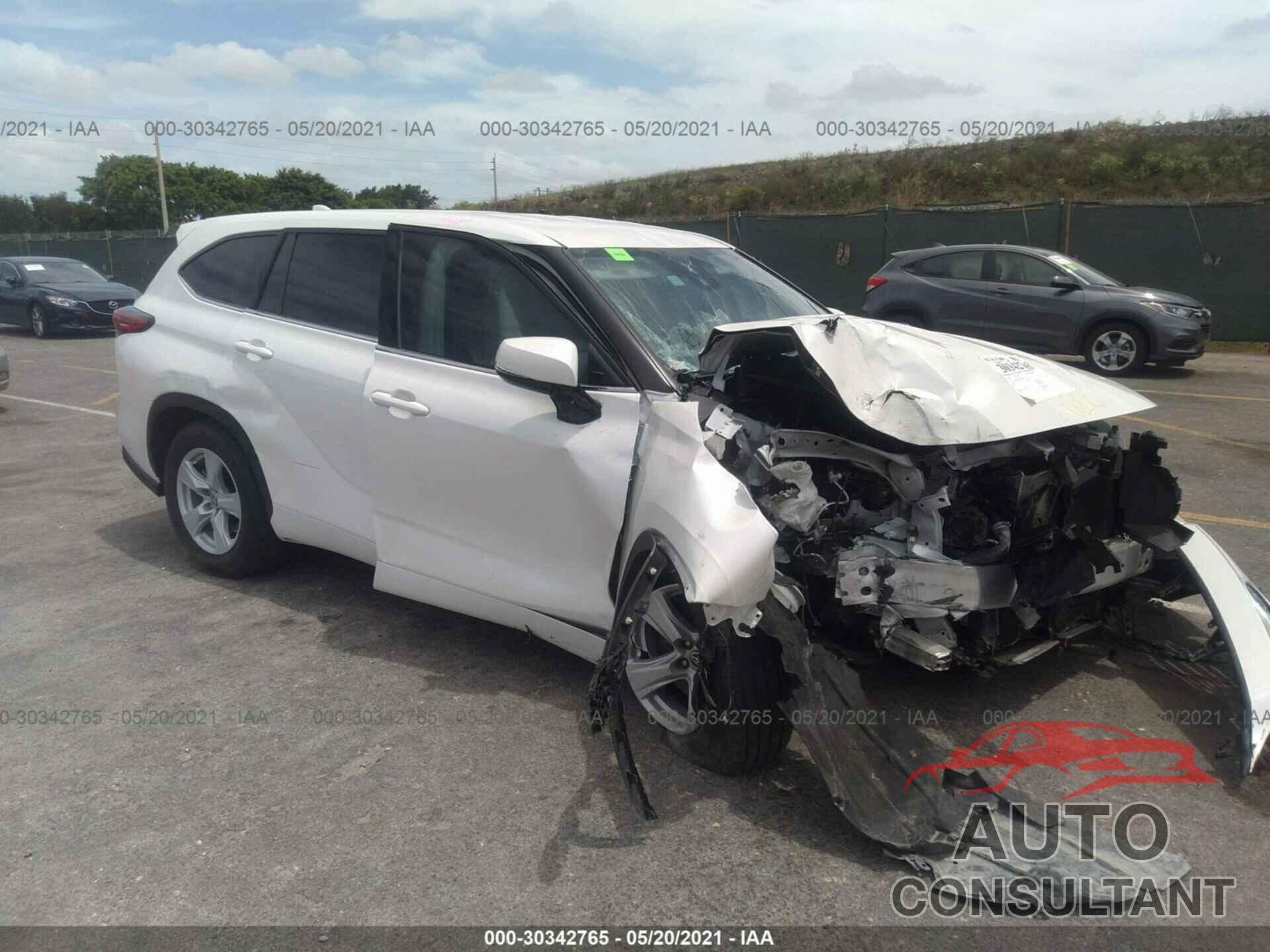TOYOTA HIGHLANDER 2020 - 5TDZZRAH0LS501655