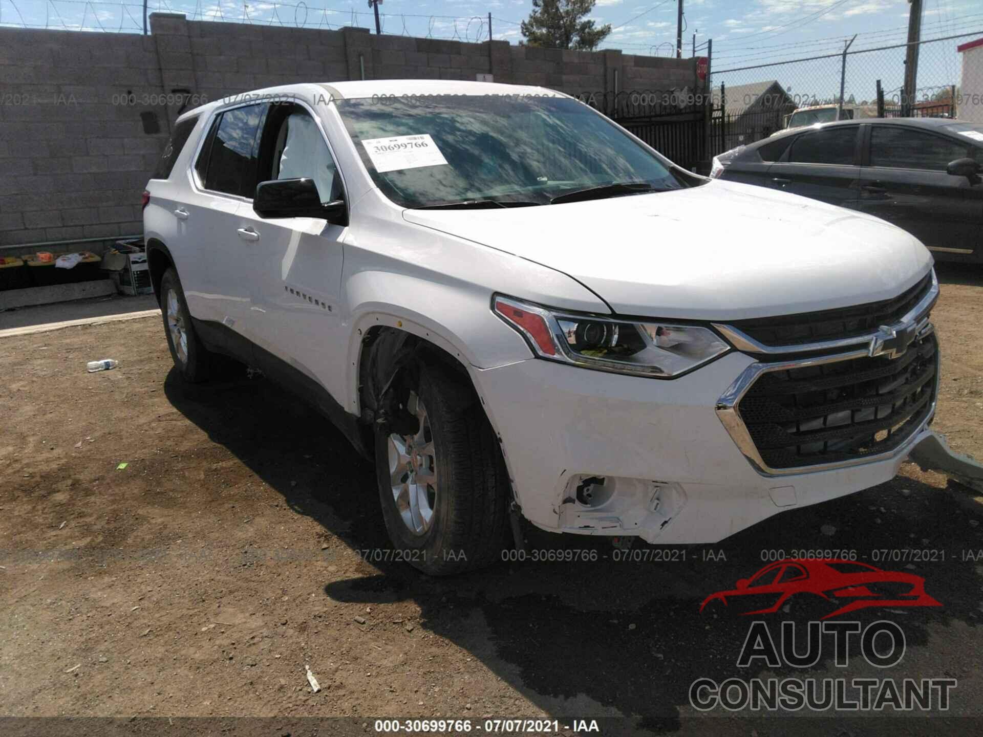 CHEVROLET TRAVERSE 2020 - 1GNERFKW5LJ107874