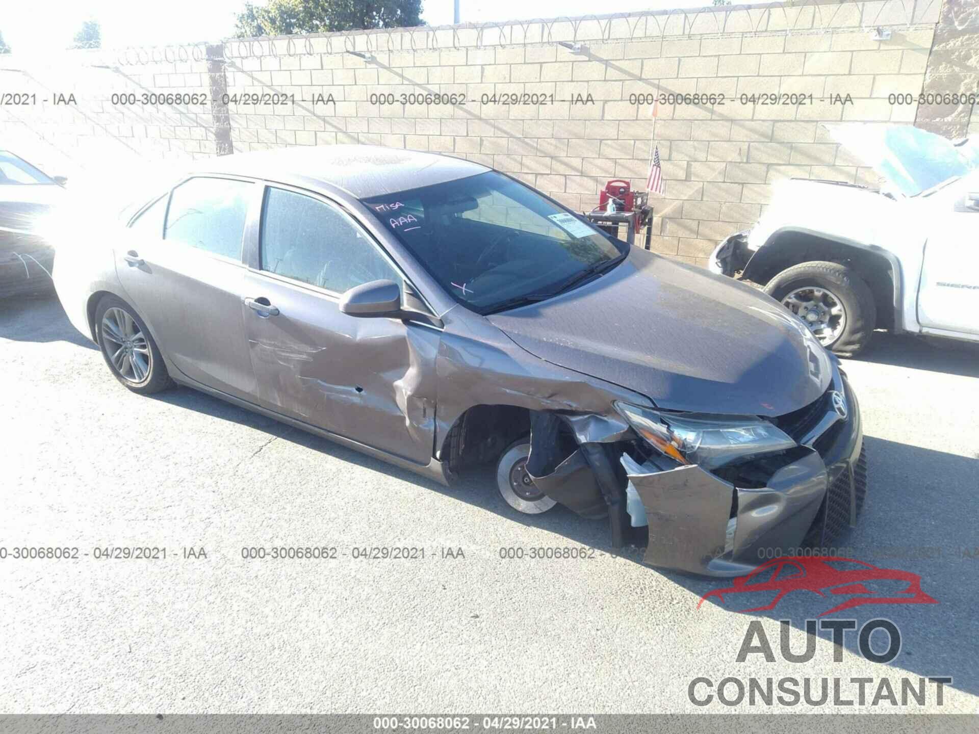 TOYOTA CAMRY 2017 - 4T1BF1FK7HU271790