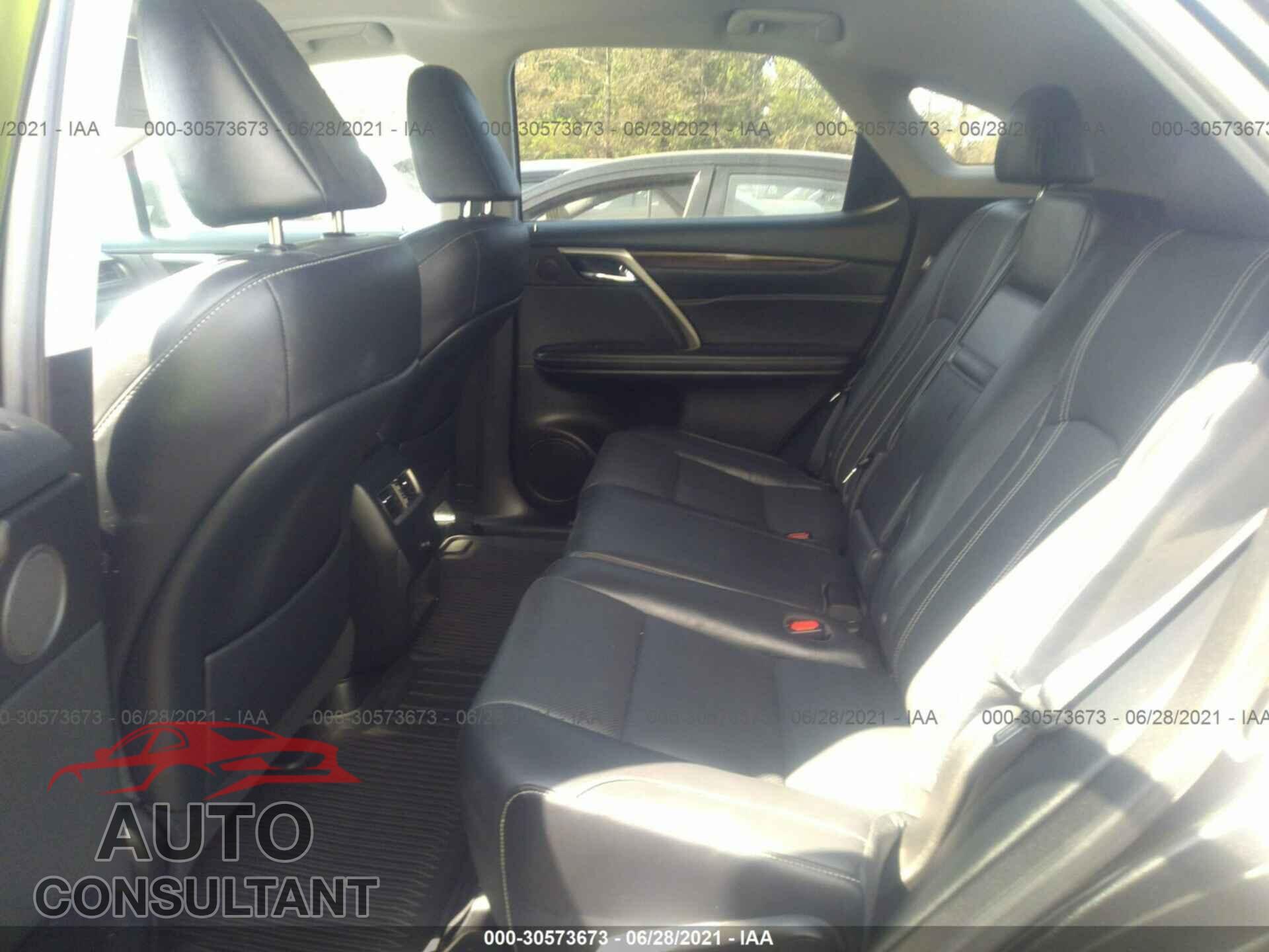 LEXUS RX 2019 - 2T2BZMCA2KC201655