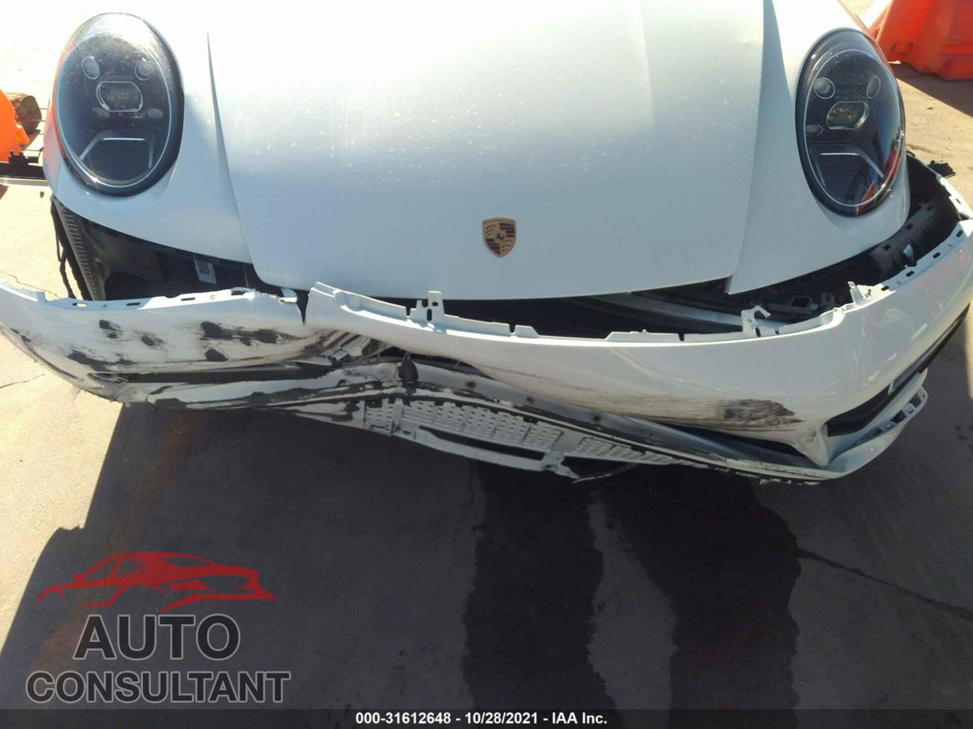 PORSCHE 911 2021 - WP0AB2A92MS221908