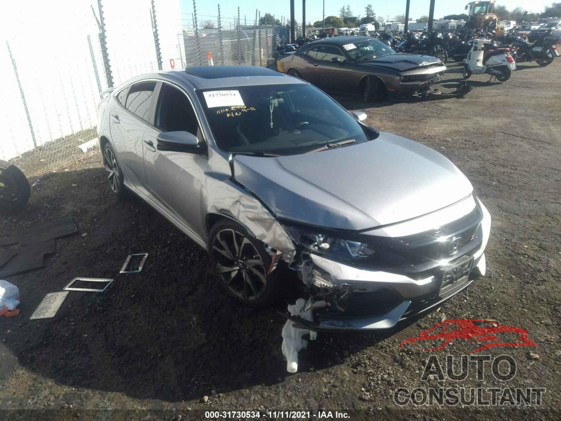 HONDA CIVIC SI SEDAN 2018 - 2HGFC1E58JH701024