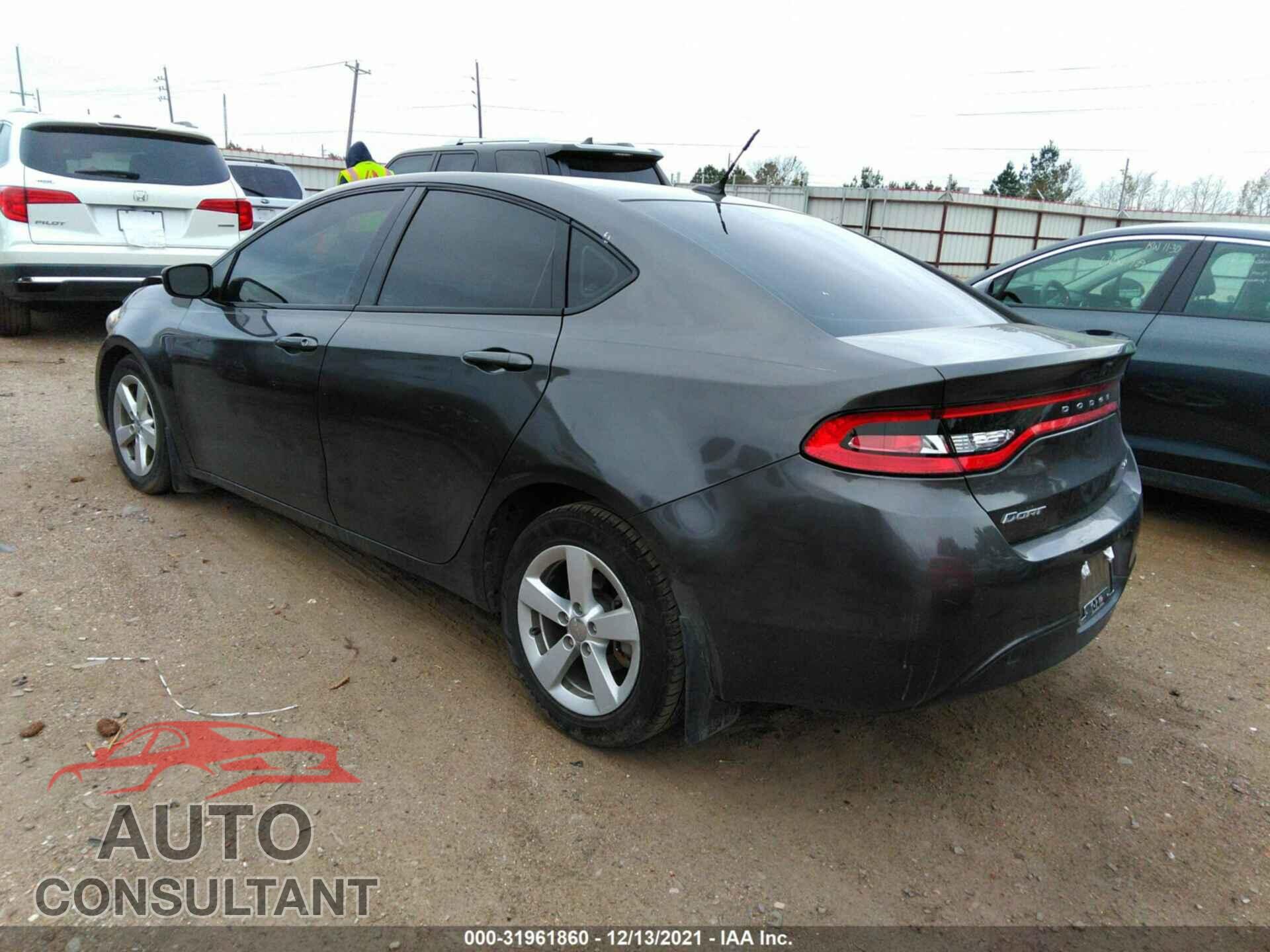 DODGE DART 2016 - 1C3CDFBB2GD517942