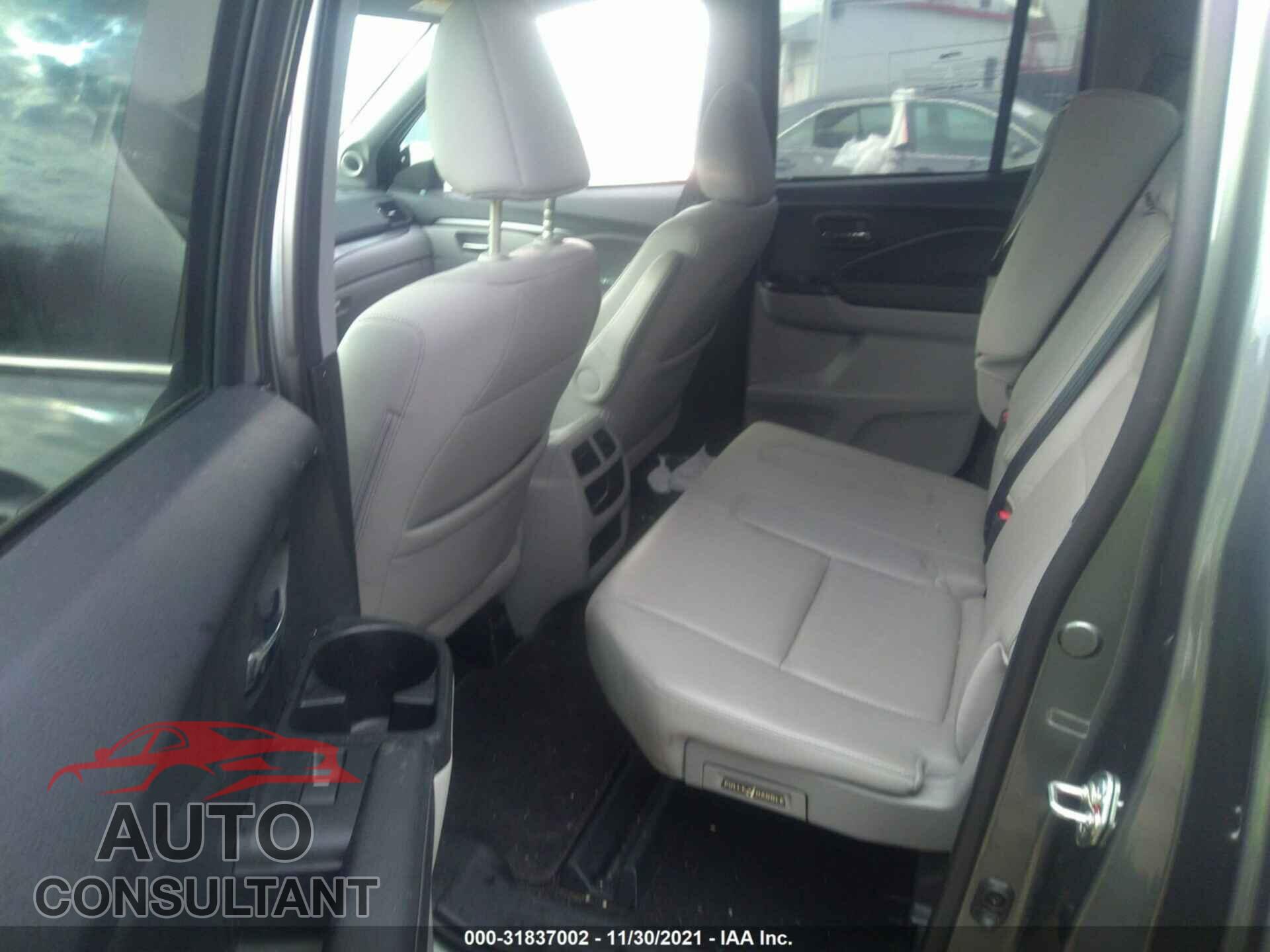 HONDA RIDGELINE 2017 - 5FPYK3F64HB024610
