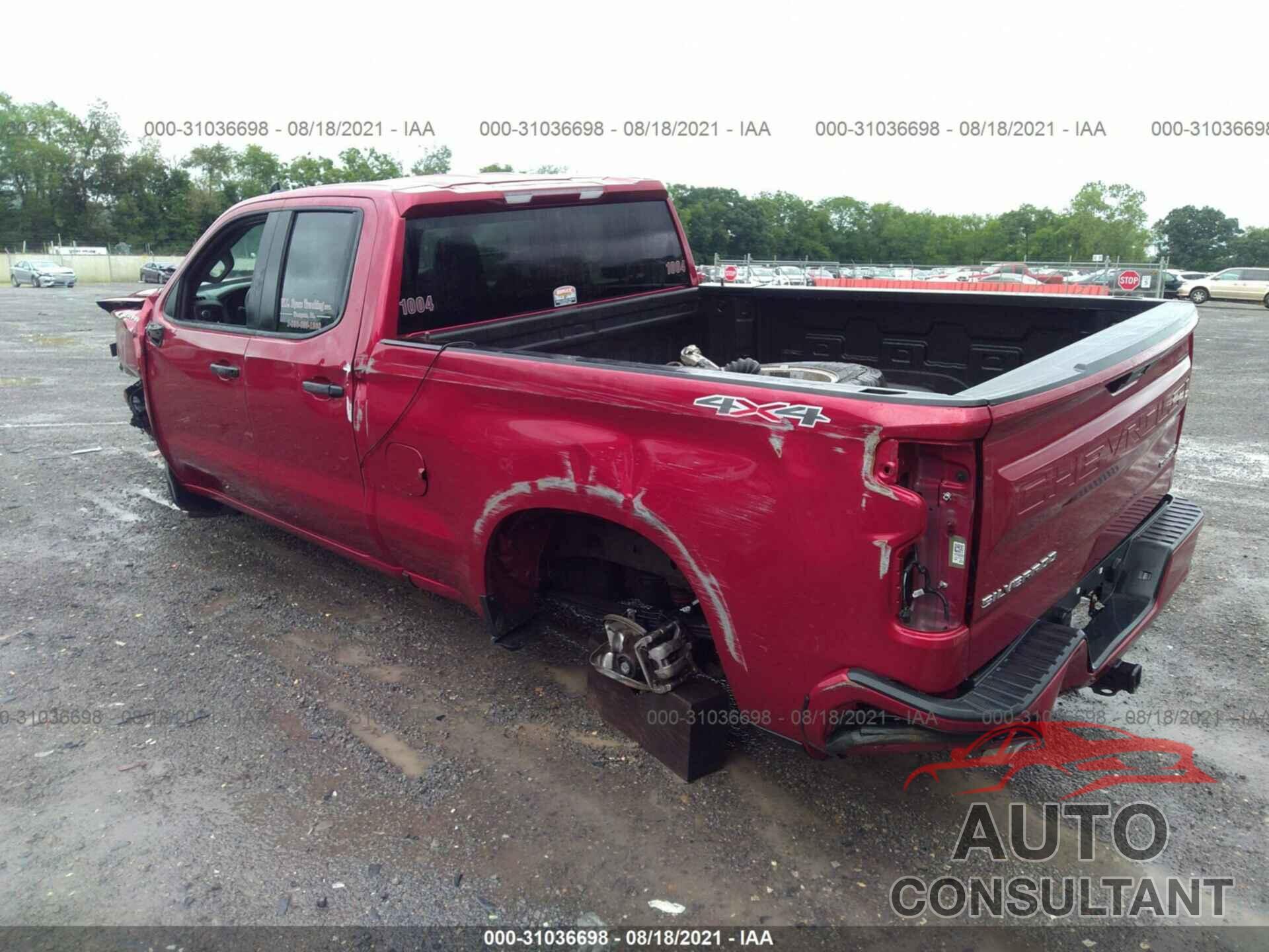 CHEVROLET SILVERADO 1500 2019 - 1GCRYBEF3KZ385528