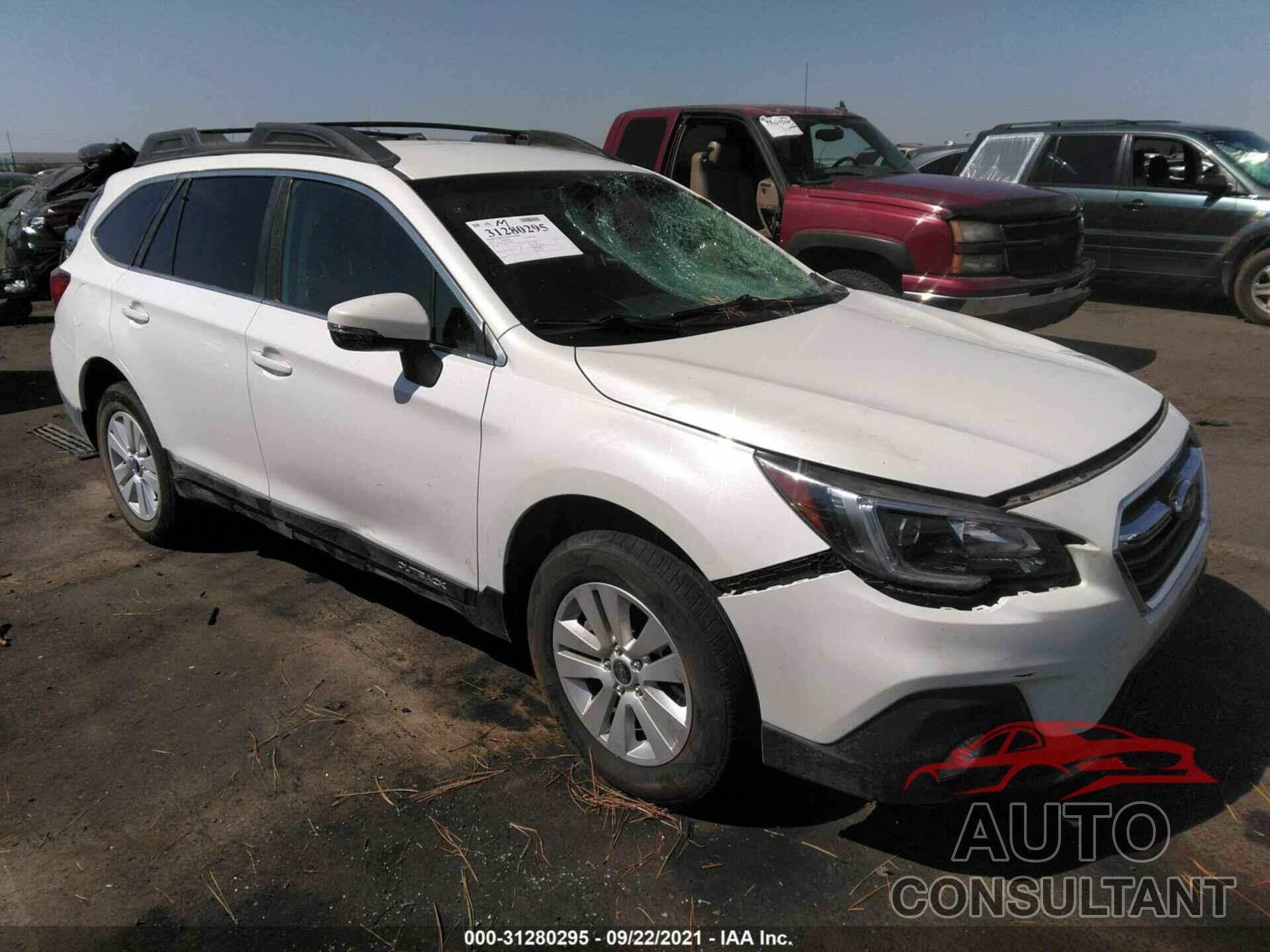 SUBARU OUTBACK 2019 - 4S4BSAFC5K3326500