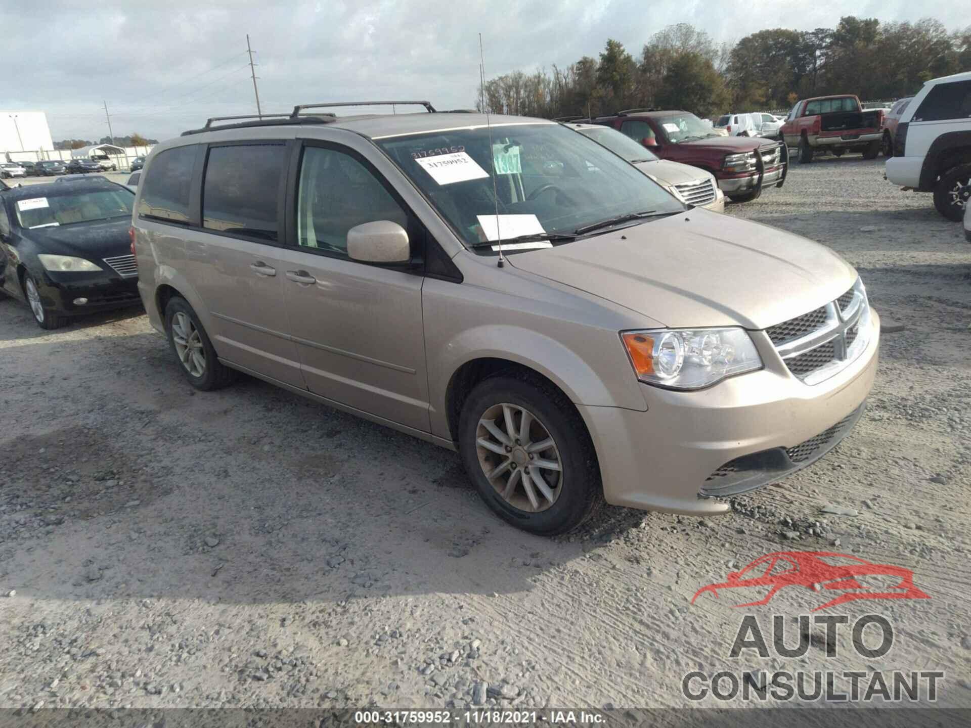 DODGE GRAND CARAVAN 2016 - 2C4RDGCG0GR168802