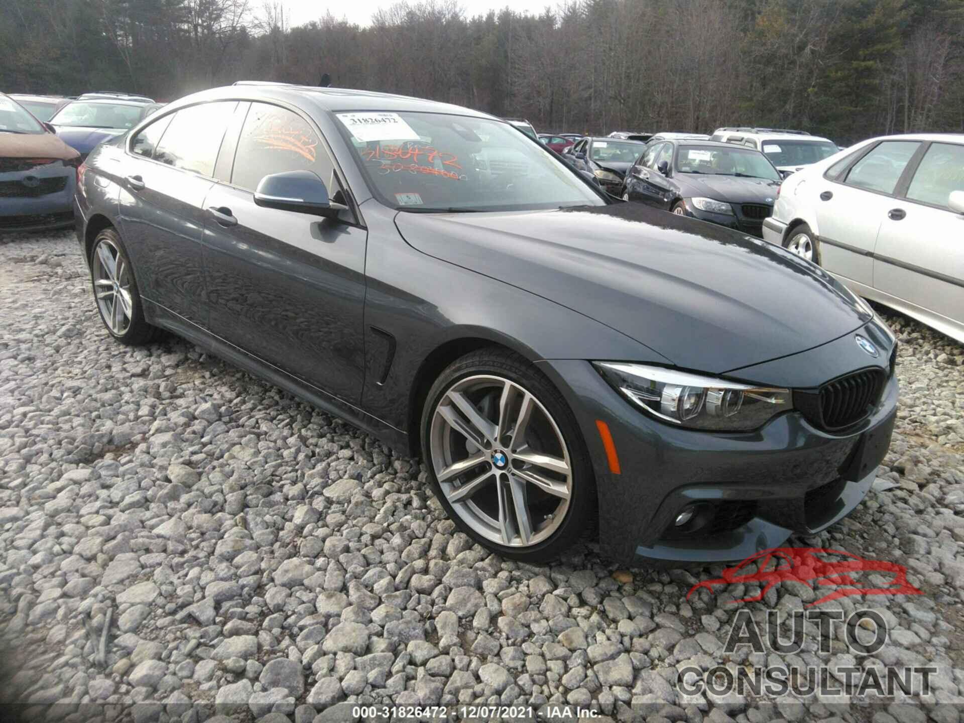 BMW 4 SERIES 2018 - WBA4J7C51JBH14806