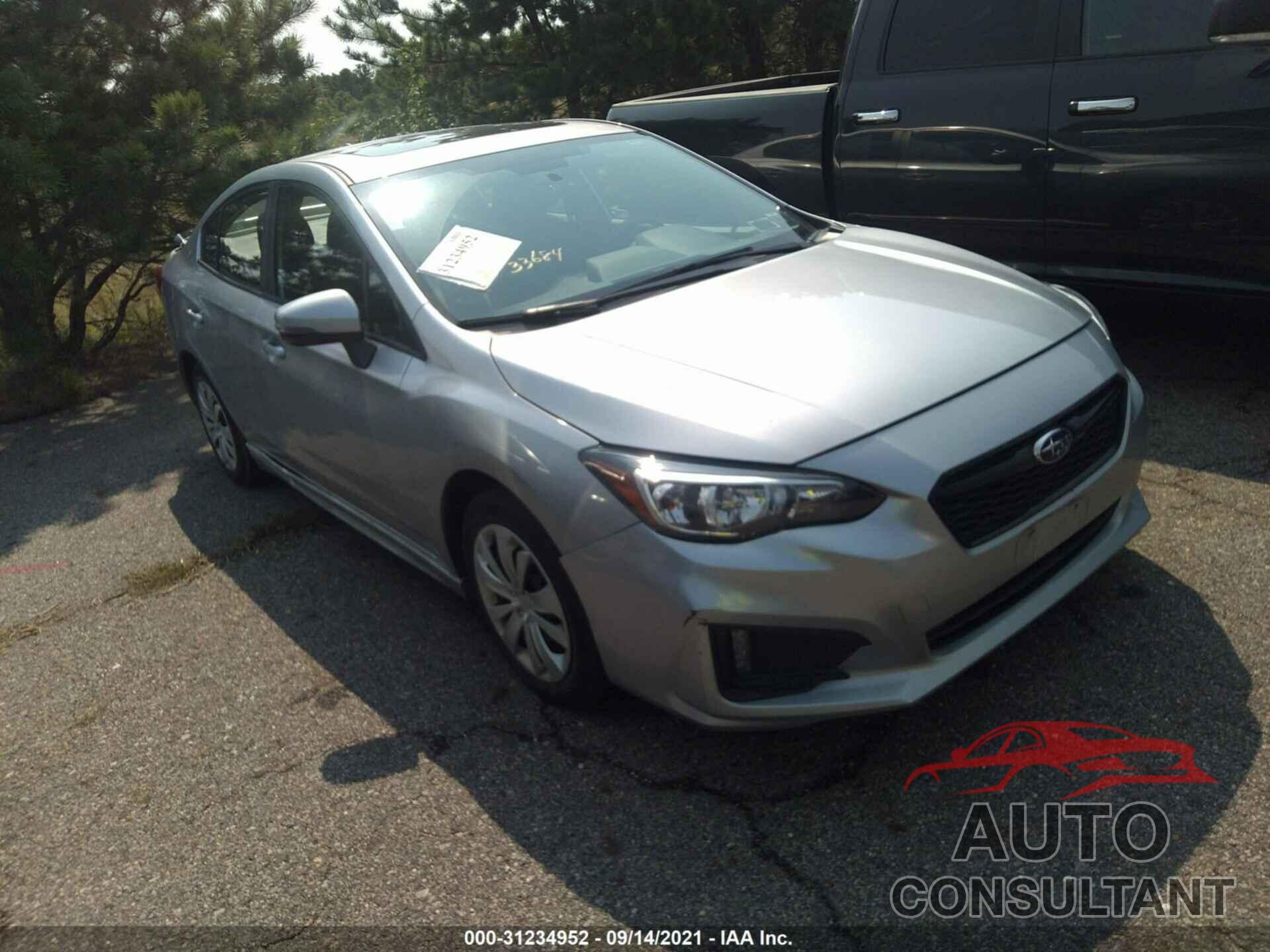 SUBARU IMPREZA 2019 - 4S3GKAM66K3610869
