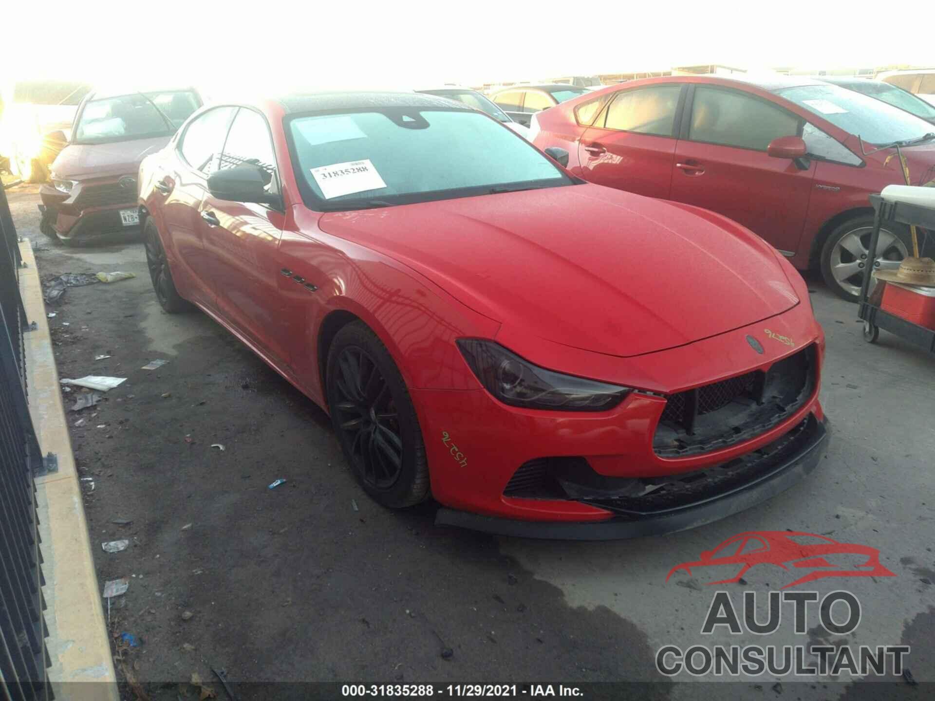 MASERATI GHIBLI 2017 - ZAM57RSS6H1217218