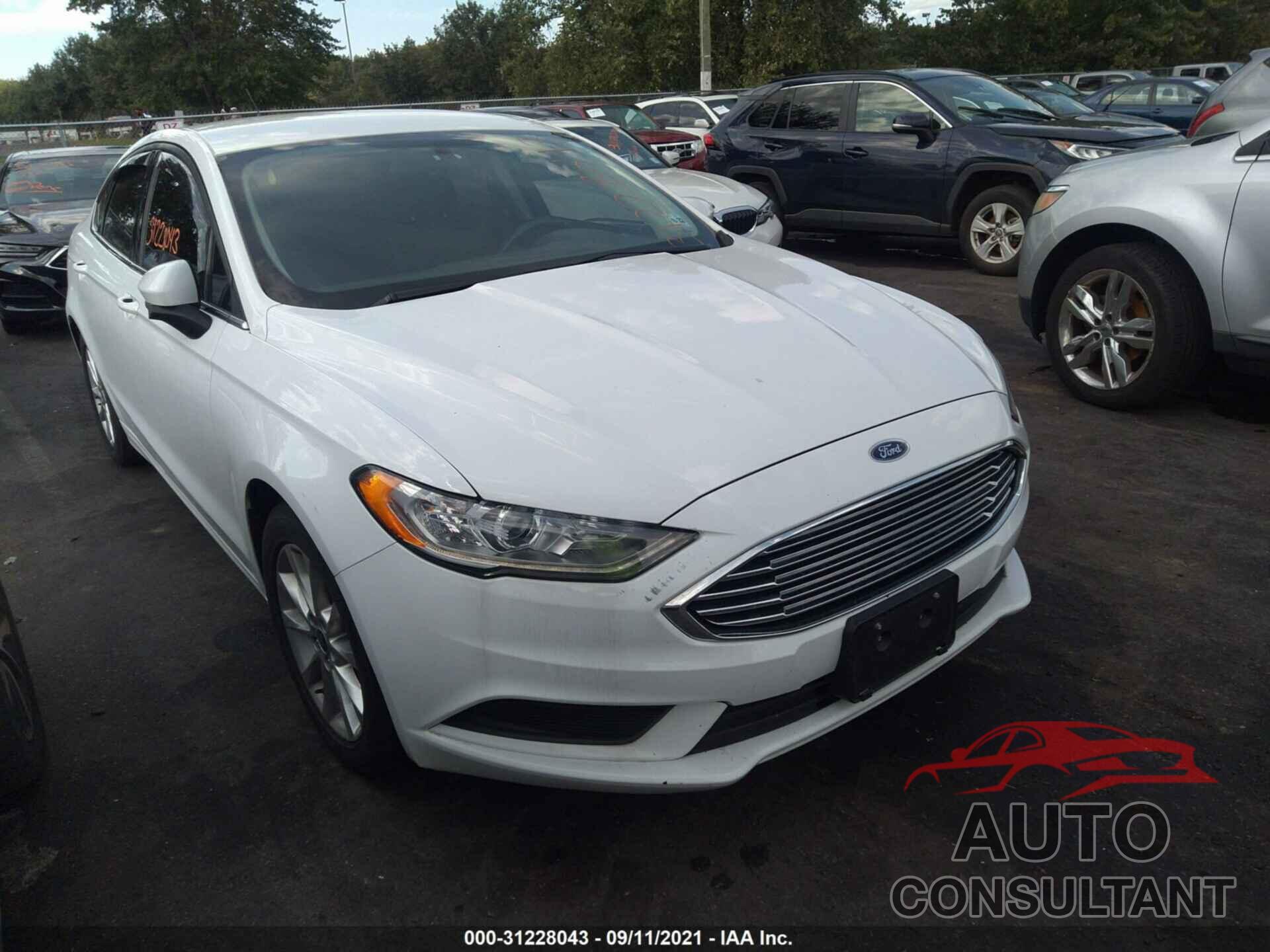 FORD FUSION 2017 - 3FA6P0H7XHR117514