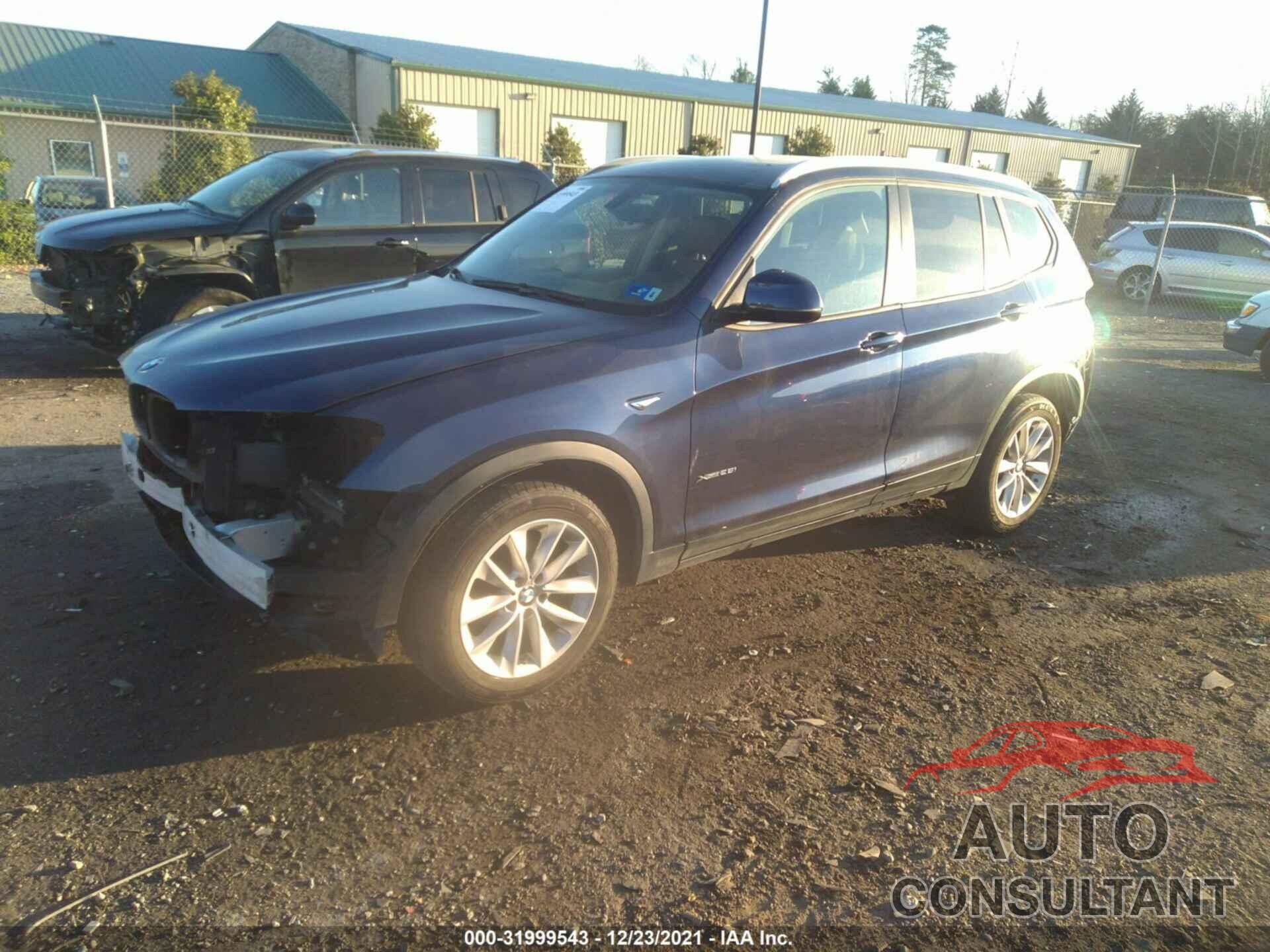 BMW X3 2017 - 5UXWX9C38H0T19799