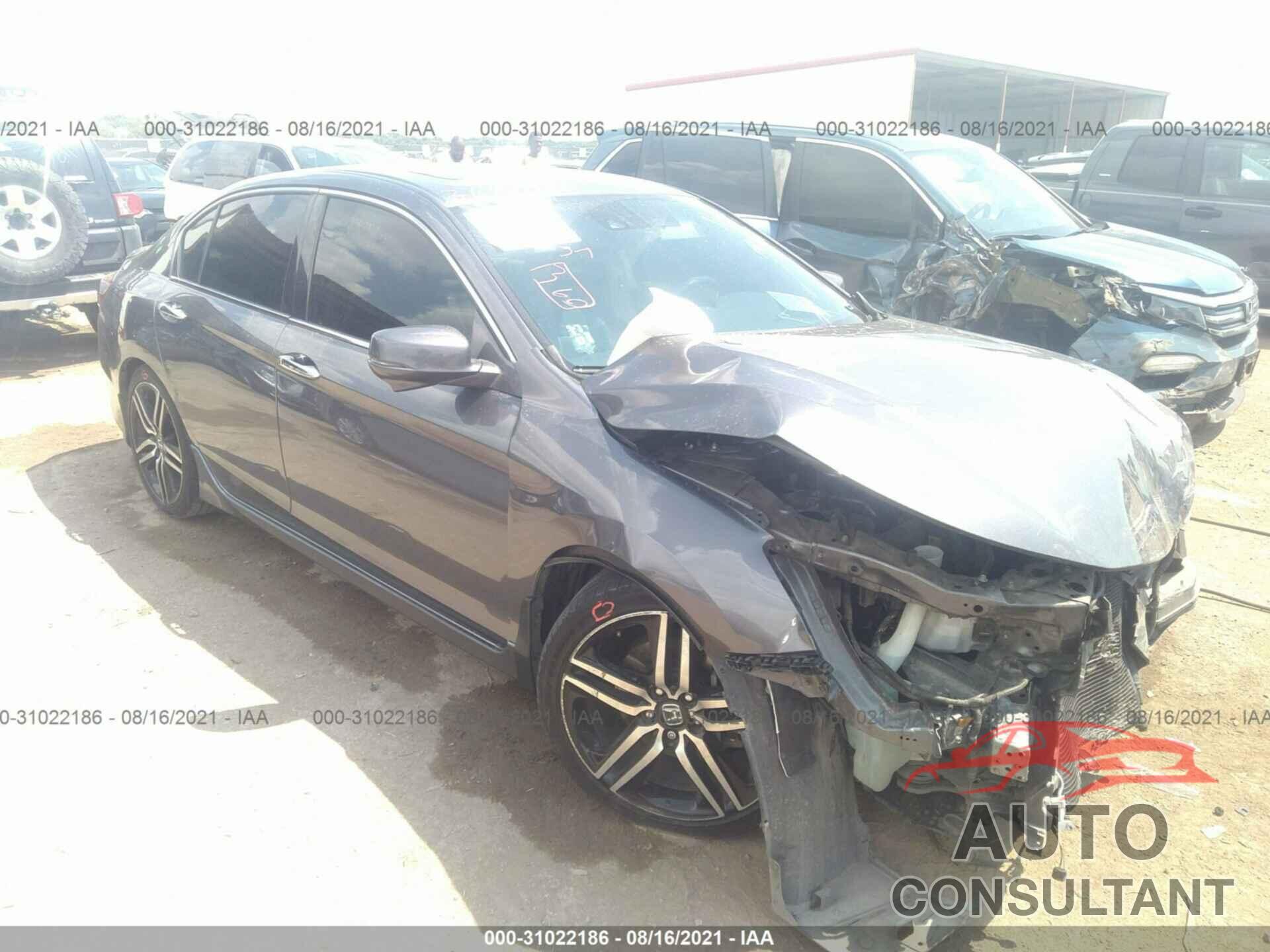 HONDA ACCORD SEDAN 2016 - 1HGCR3F99GA006993