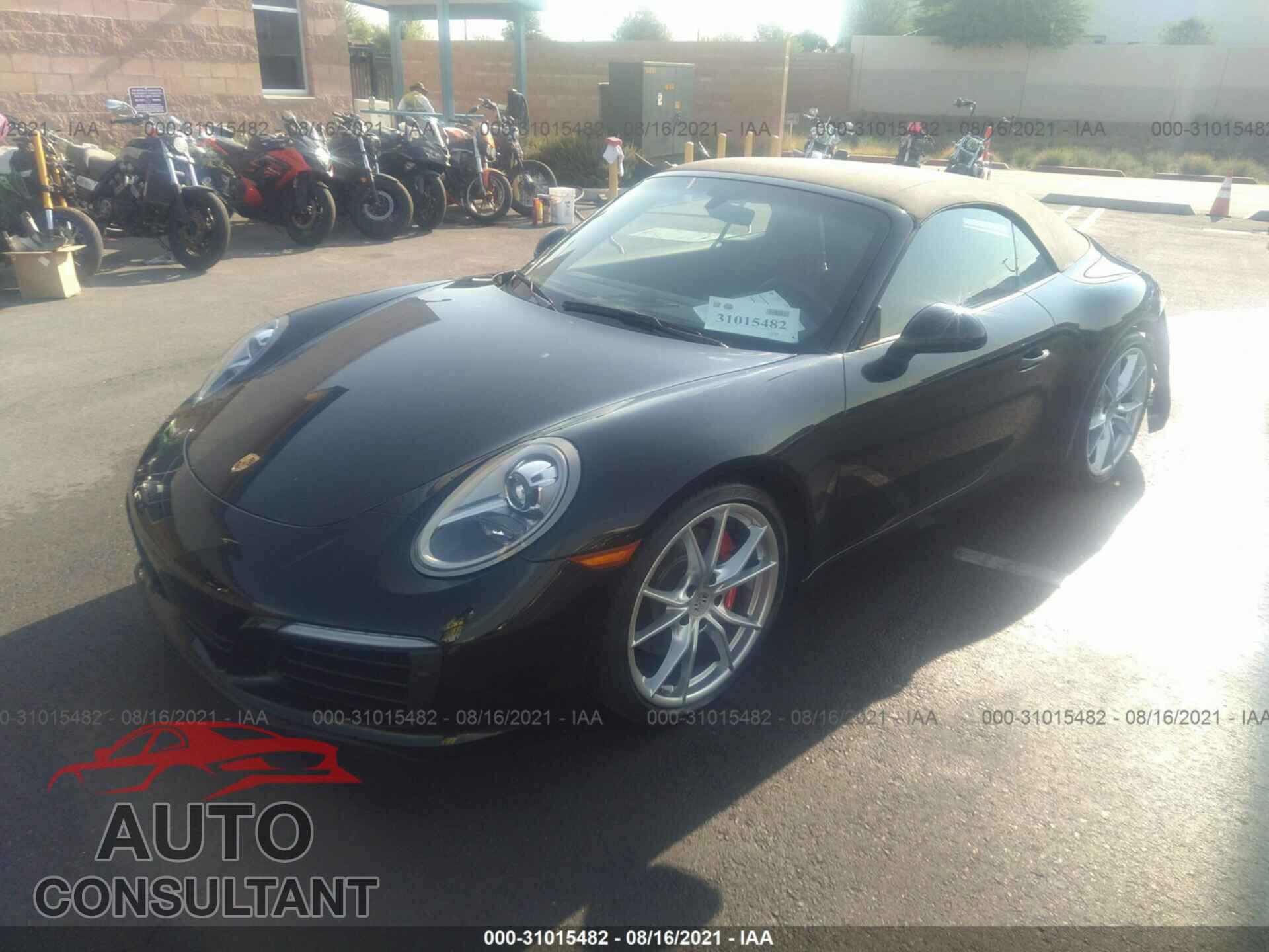 PORSCHE 911 2017 - WP0CB2A94HS155828