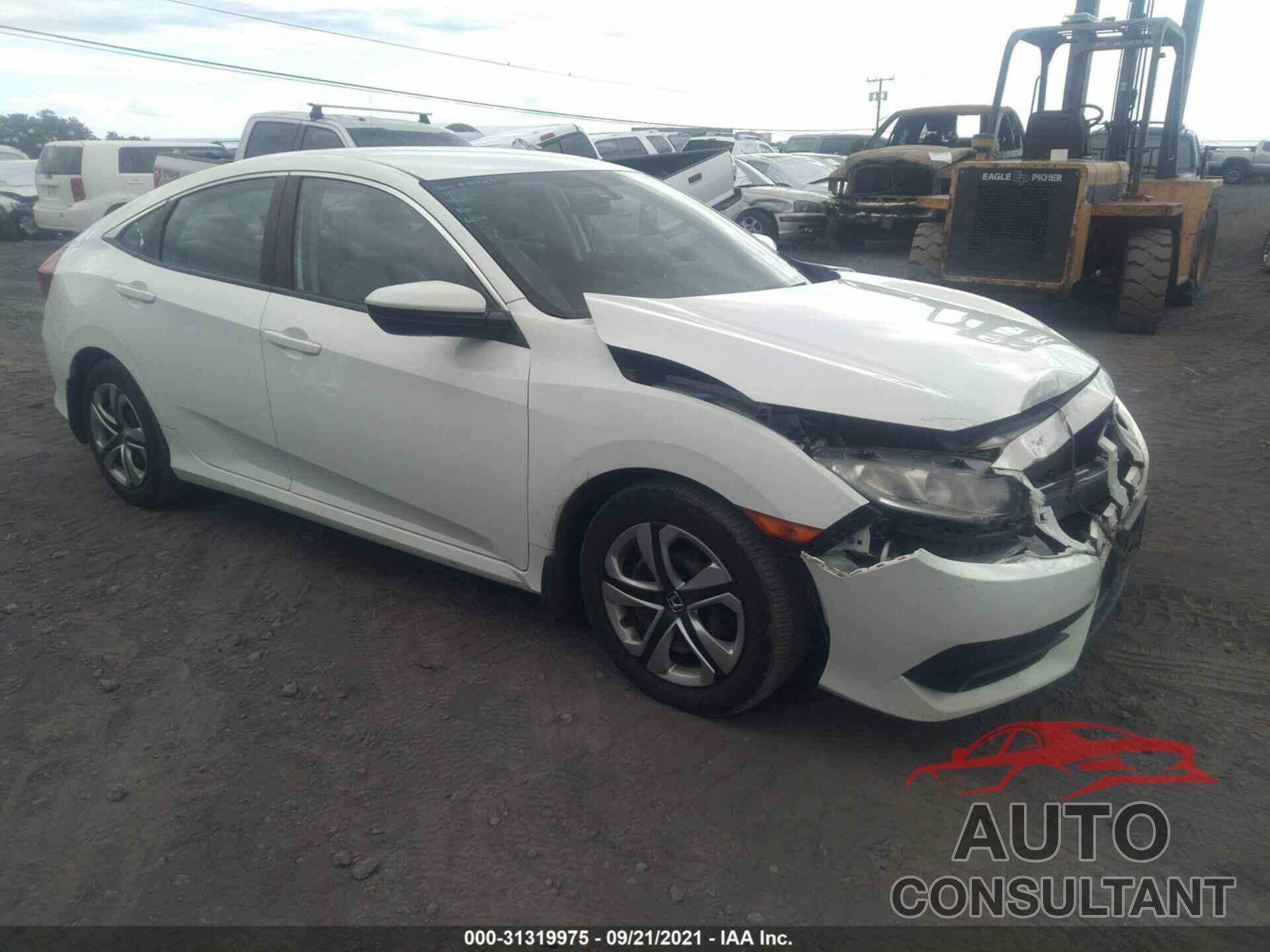 HONDA CIVIC SEDAN 2016 - 2HGFC2F58GH521944