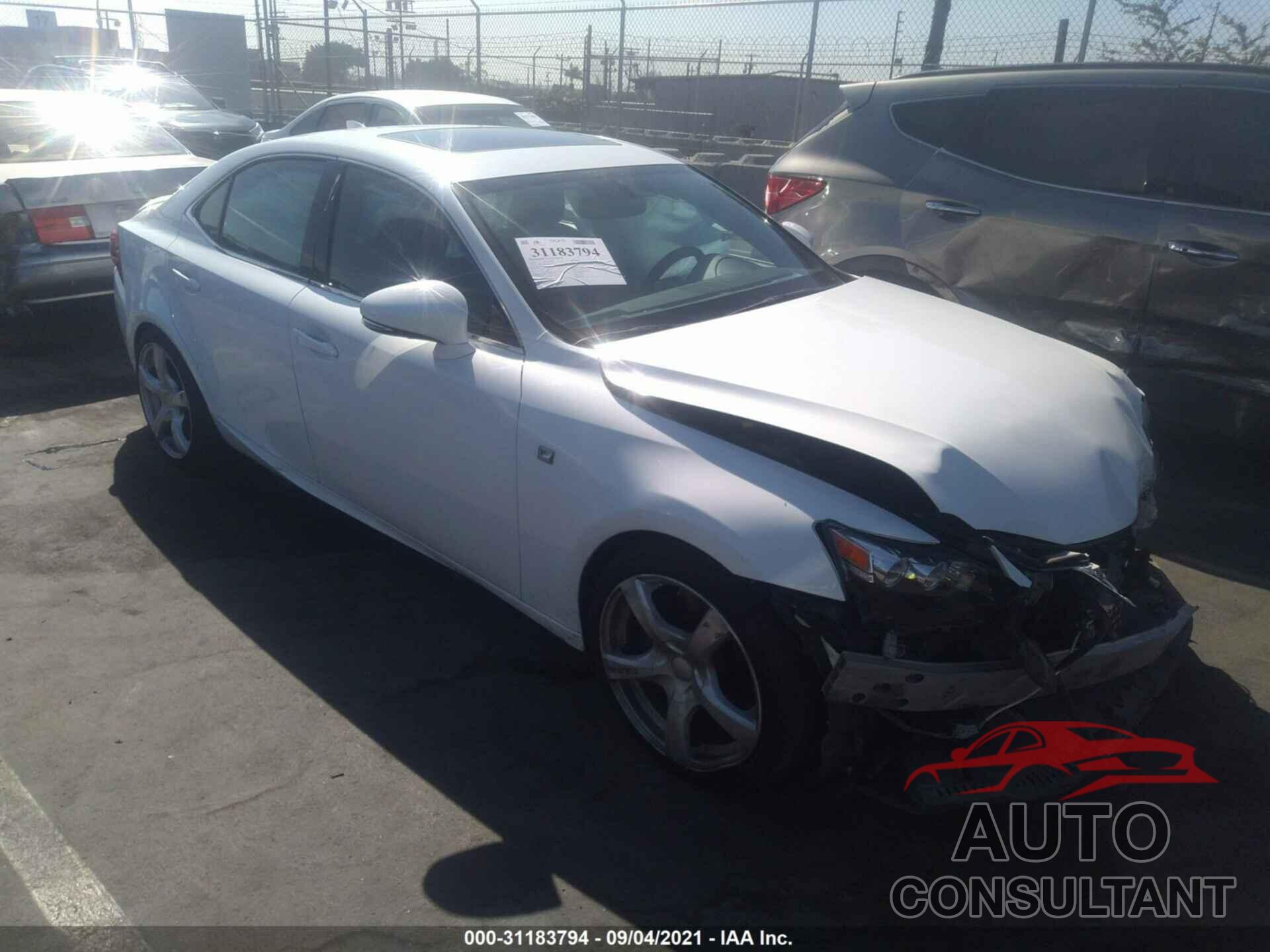 LEXUS IS 200T 2016 - JTHBA1D22G5016543