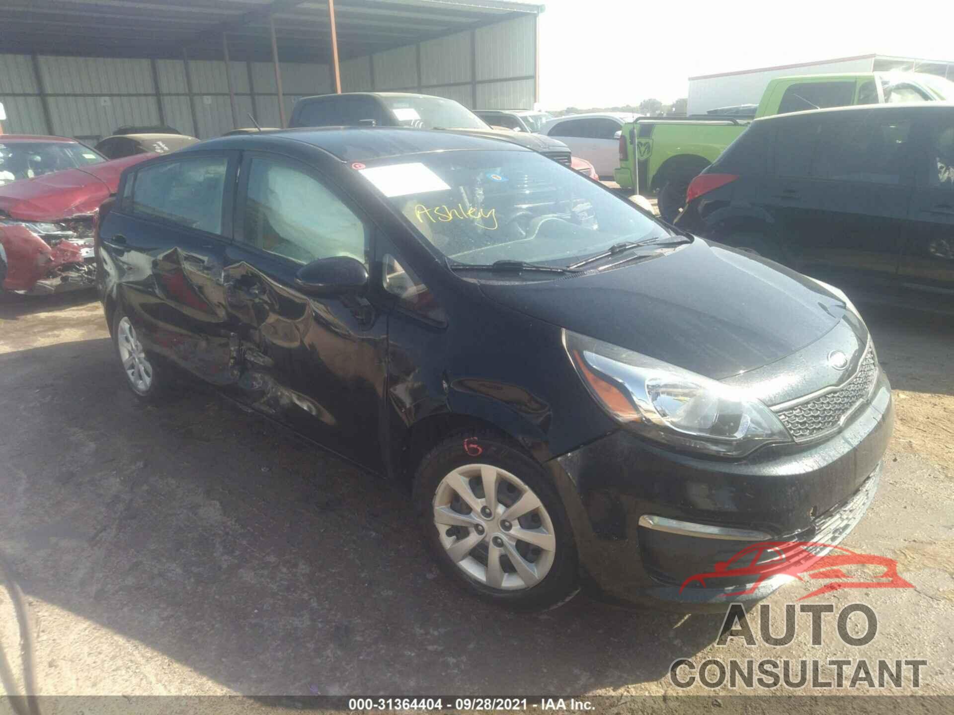 KIA RIO 2016 - KNADM4A34G6540008