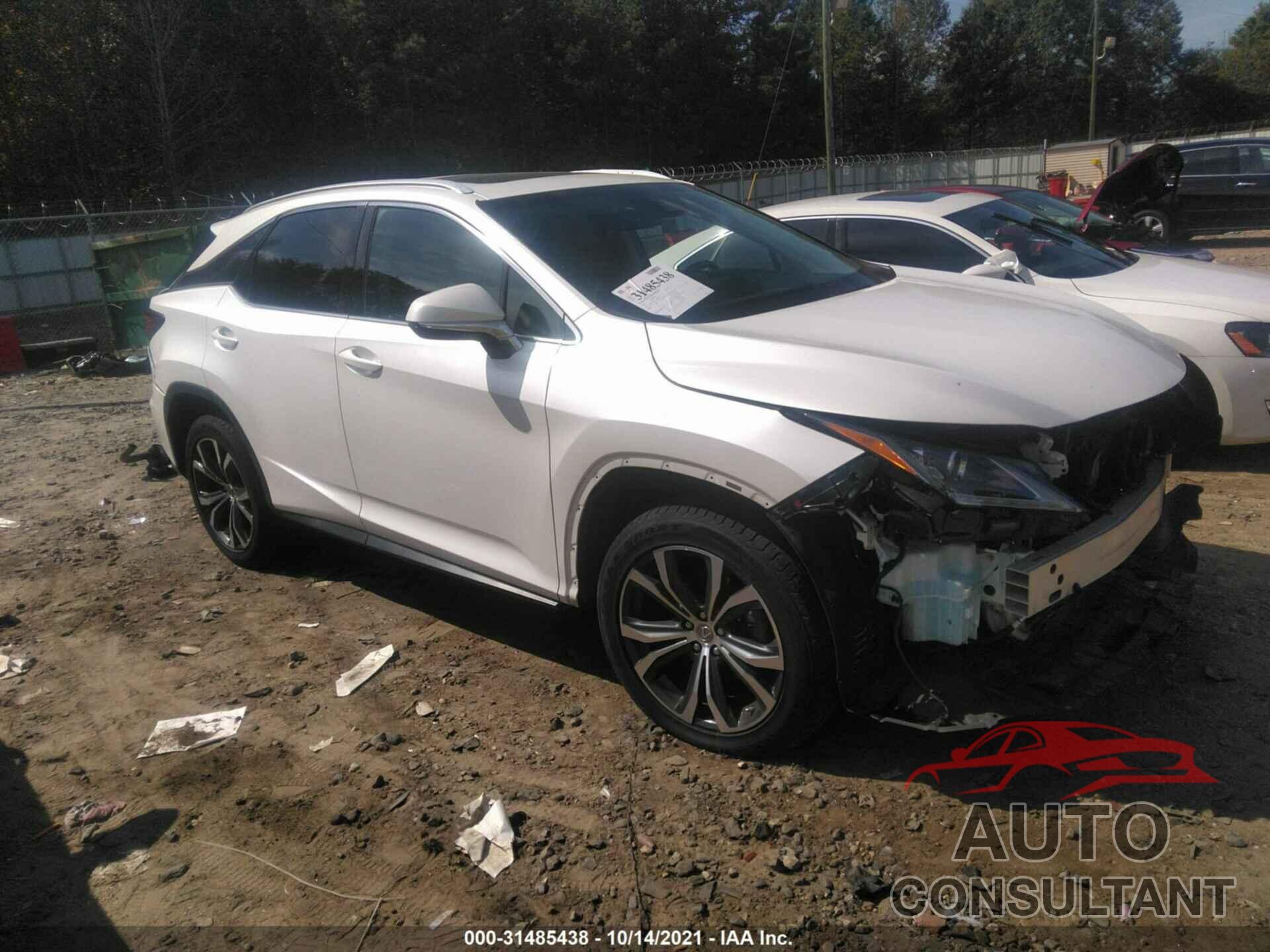 LEXUS RX 350 2016 - 2T2ZZMCAXGC014430