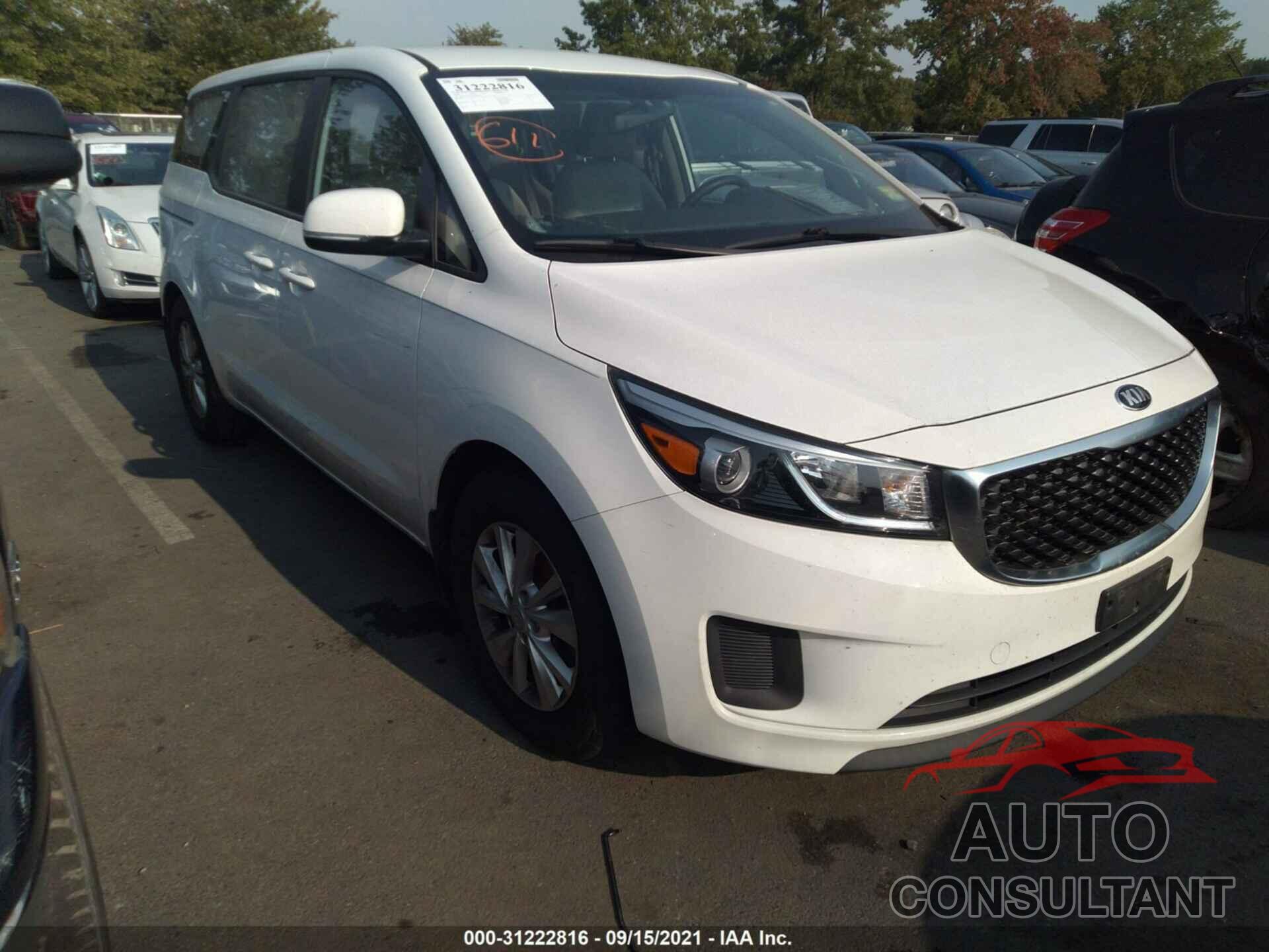 KIA SEDONA 2016 - KNDMA5C16G6149732