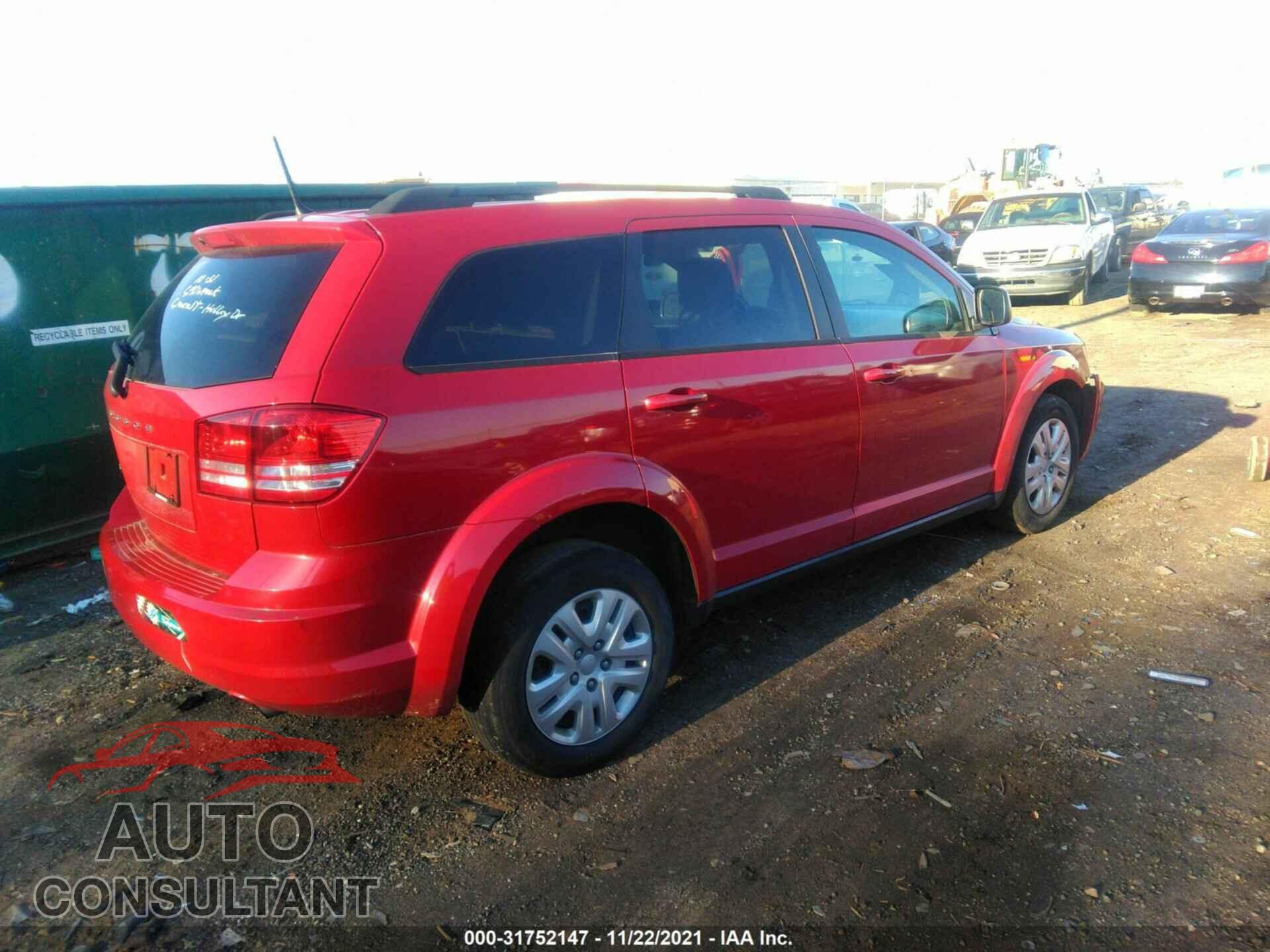 DODGE JOURNEY 2018 - 3C4PDCAB1JT448384