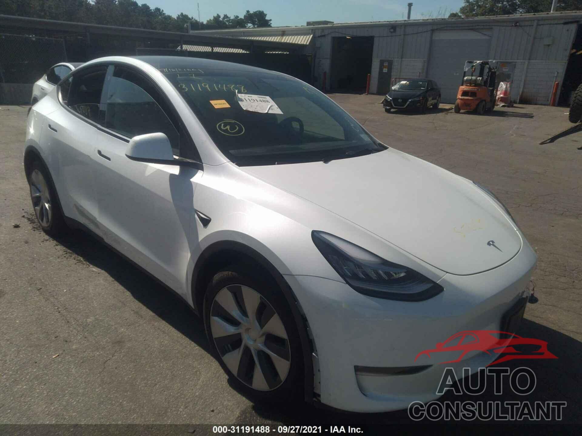 TESLA MODEL Y 2021 - 5YJYGDEE9MF106769