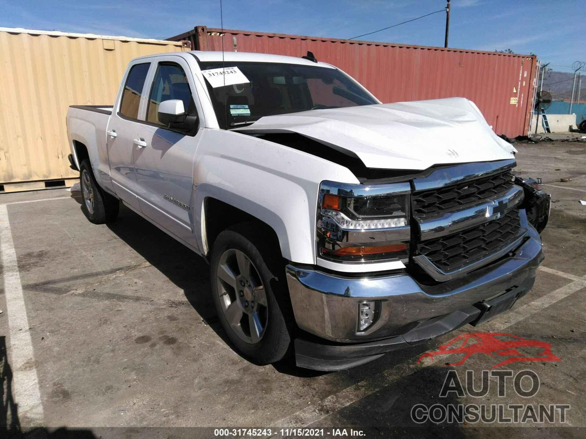 CHEVROLET SILVERADO 1500 2018 - 1GCRCREC9JZ342730