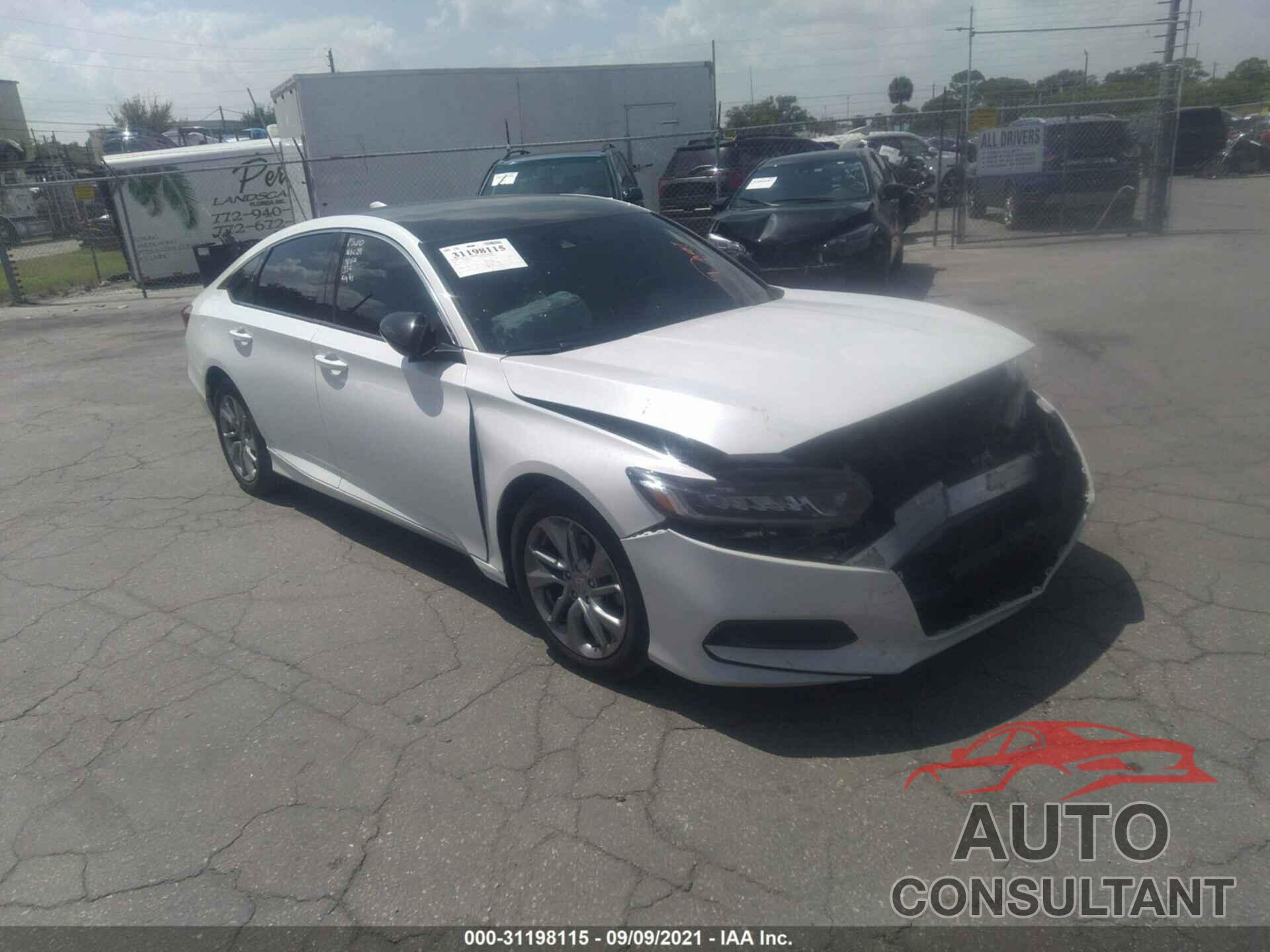 HONDA ACCORD SEDAN 2018 - 1HGCV1F16JA018858