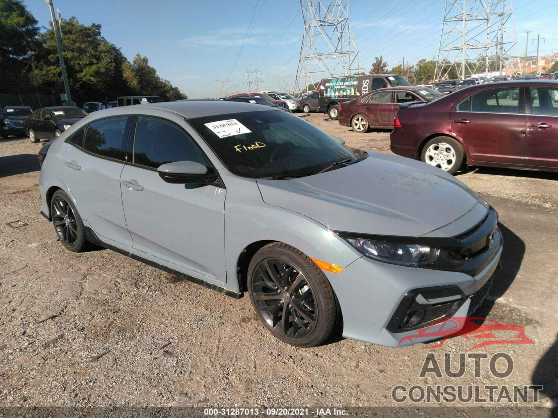 HONDA CIVIC HATCHBACK 2021 - SHHFK7H44MU425814
