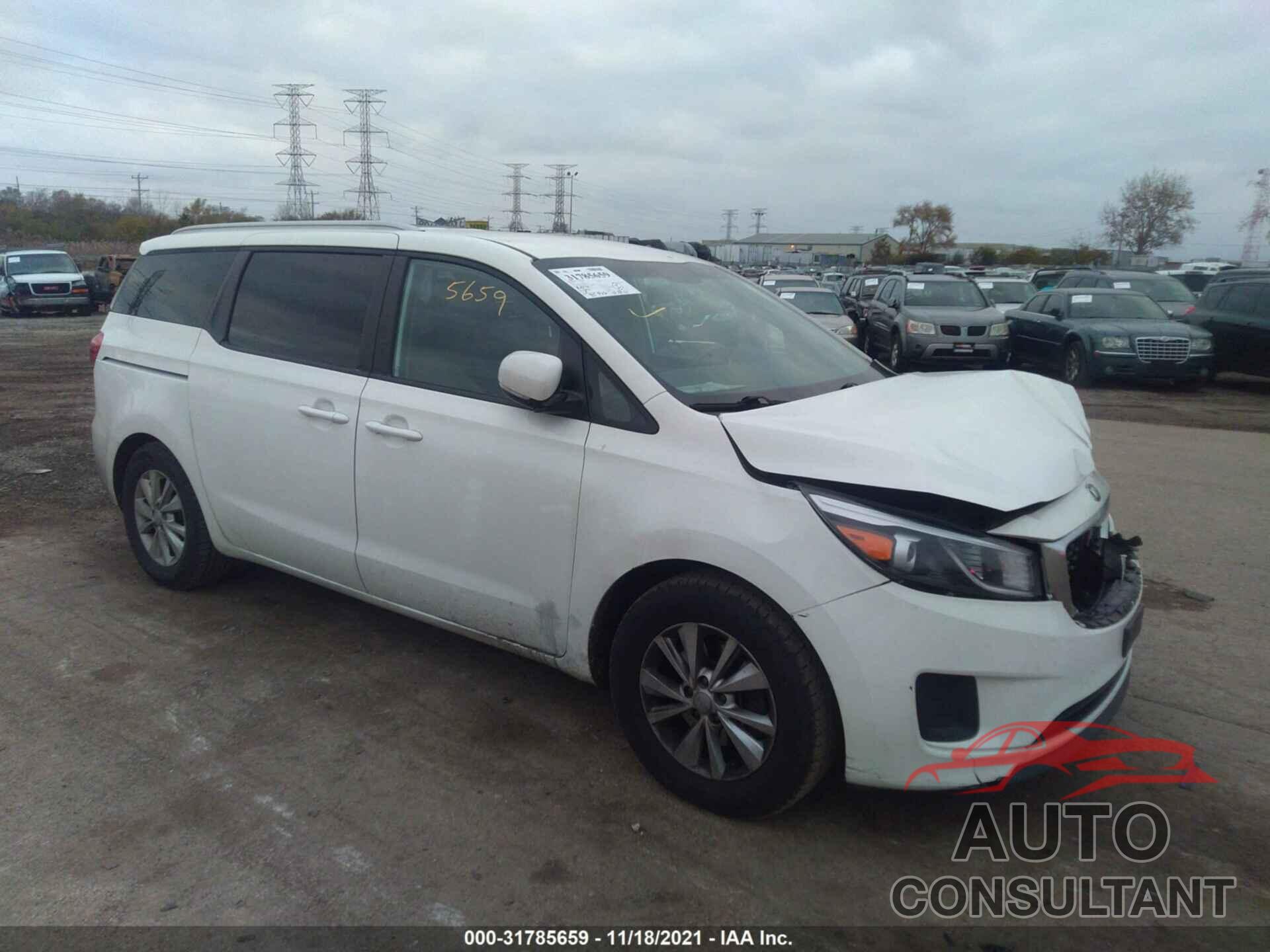 KIA SEDONA 2016 - KNDMB5C16G6178922