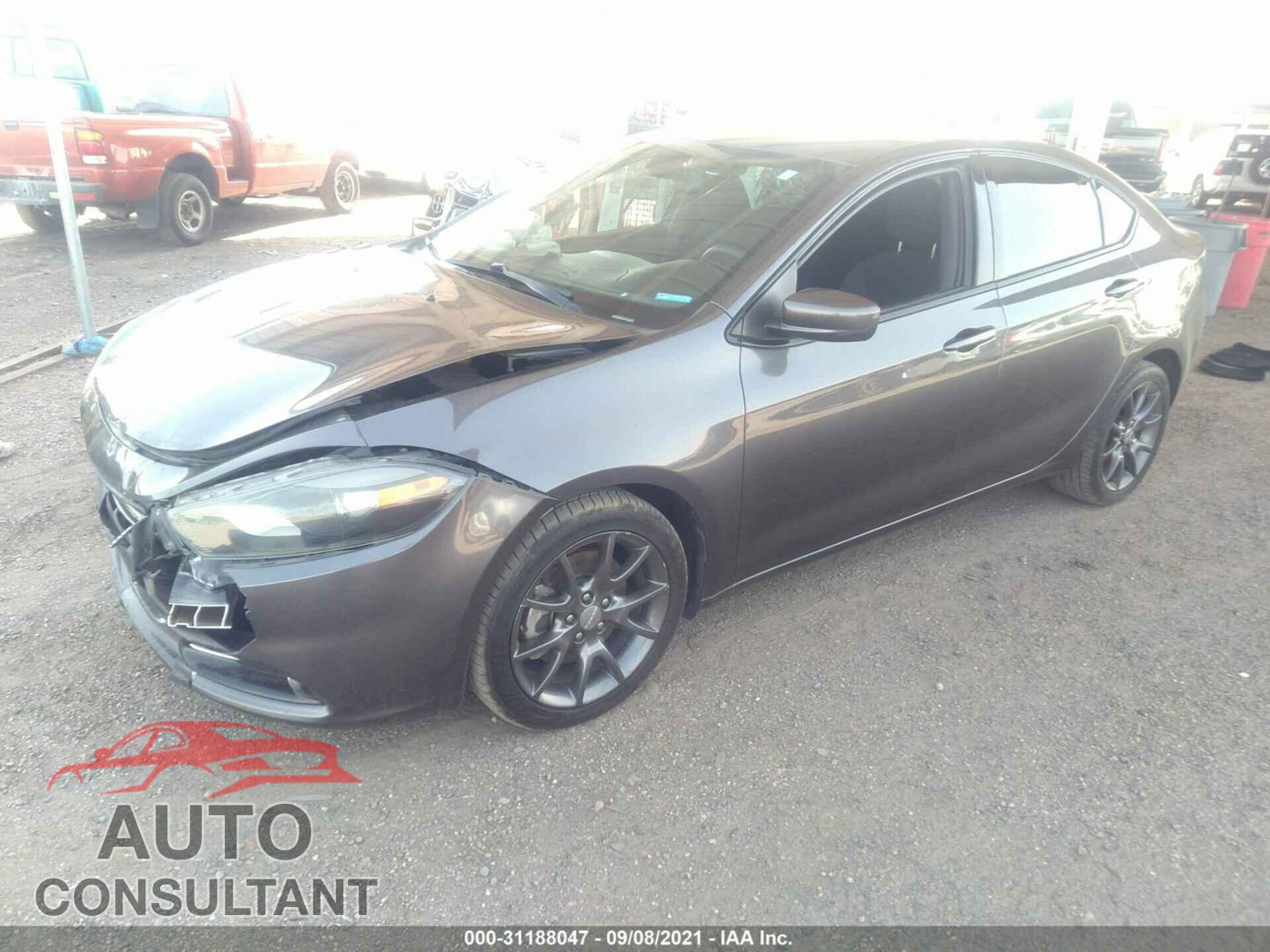 DODGE DART 2016 - 1C3CDFBB0GD592994